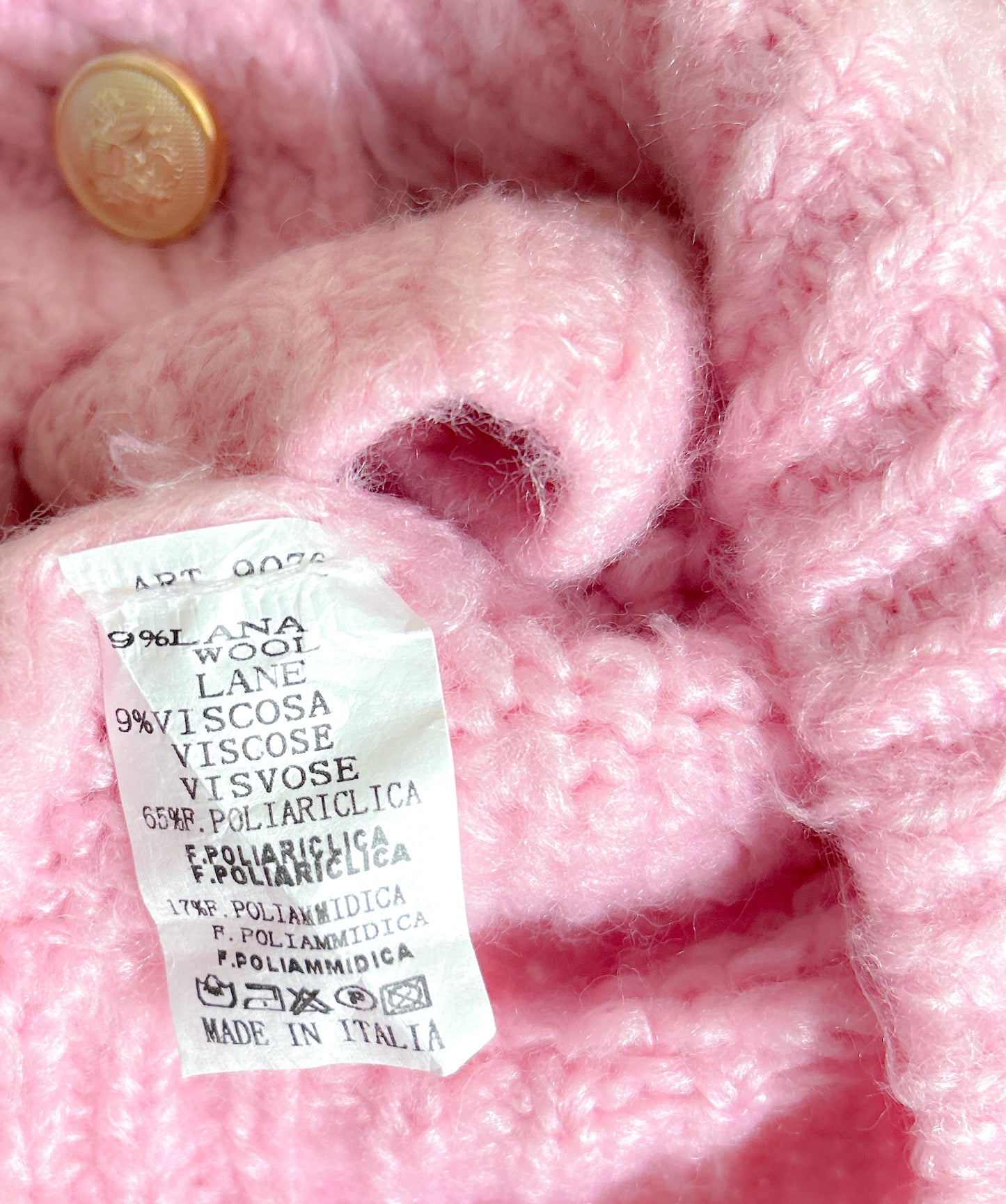Knitted Vest - Juliette Pink