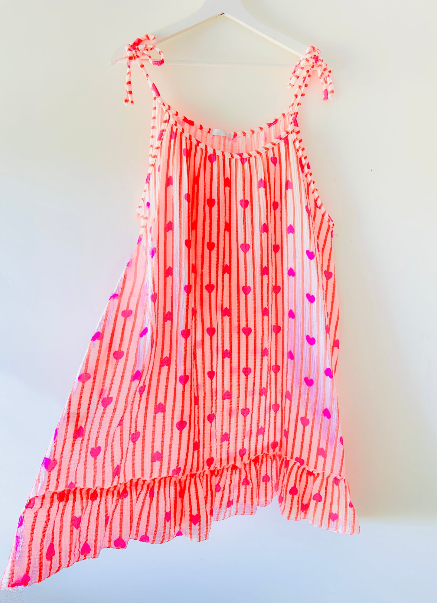 Jurk - Summer neon-oranje