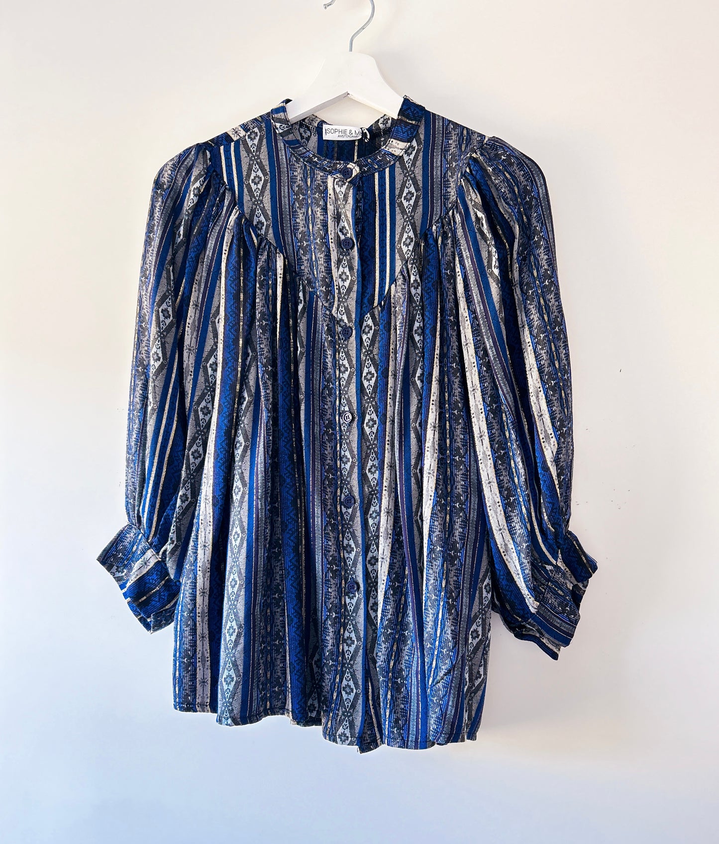 Blouse - Isa blauw