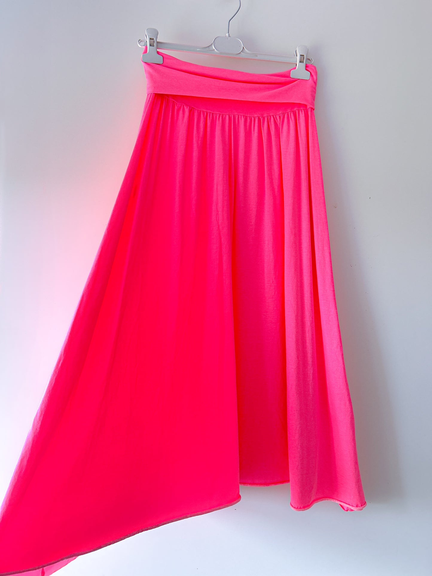 Tweedelige set - Neon-roze stripe