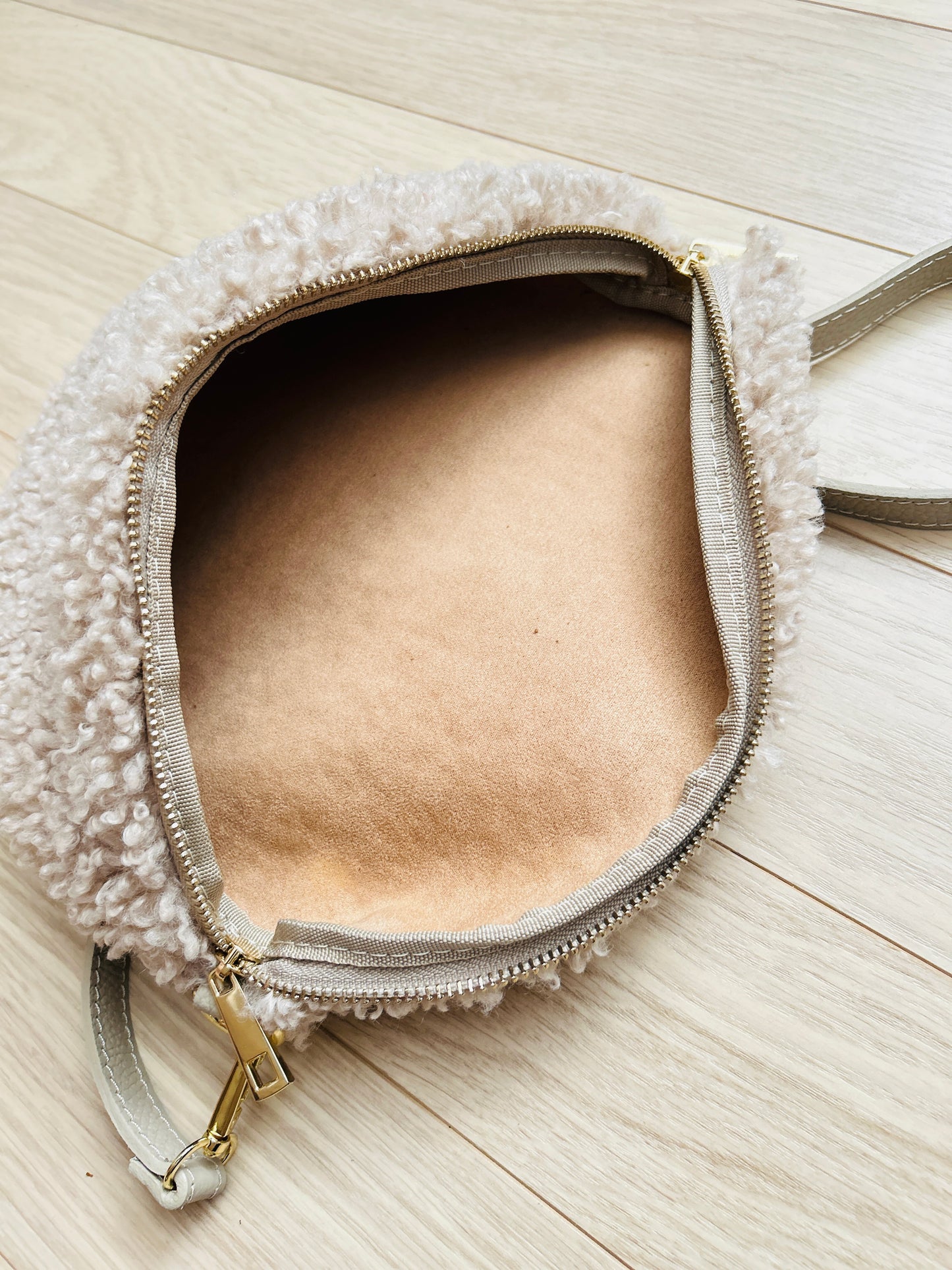 Teddy schoudertas - Mason Taupe/beige