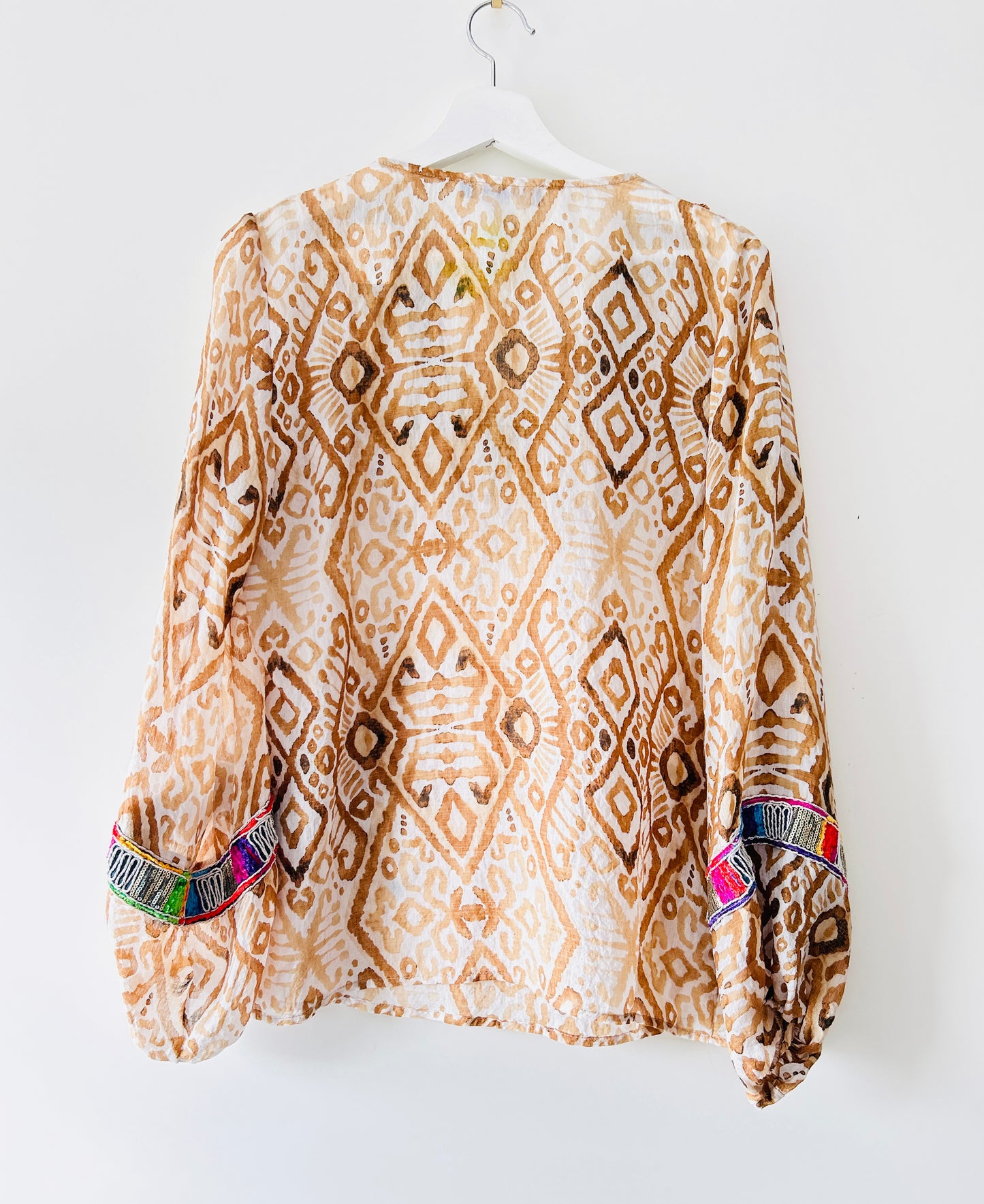 Blouse - Boho ibiza brown