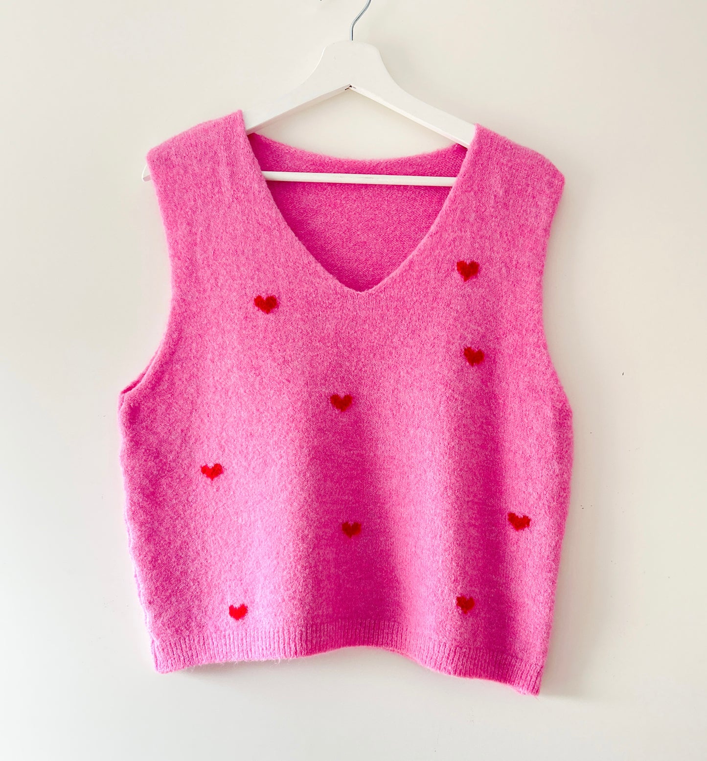 Gilet - Sweet heart roze