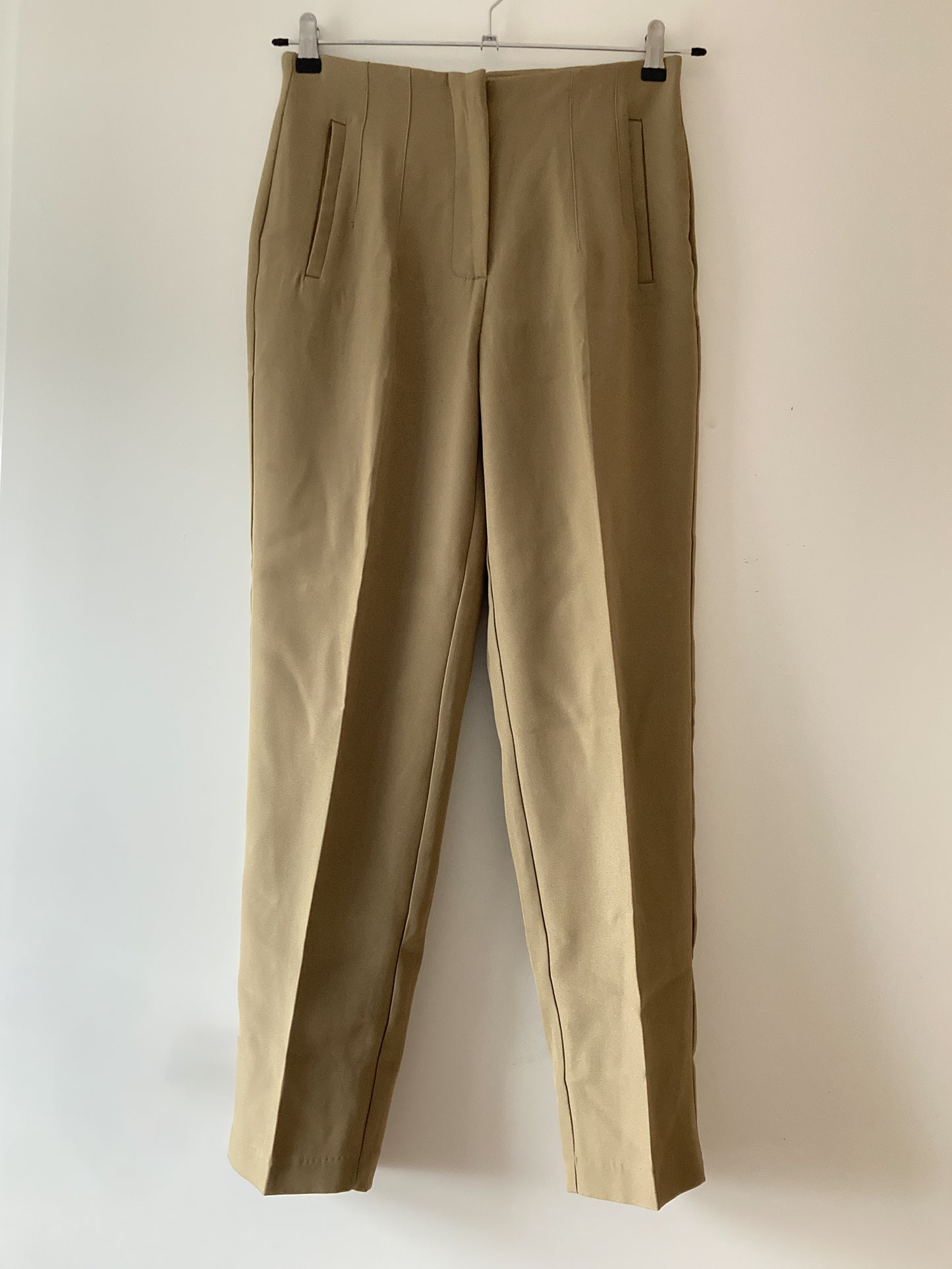 Mosterdgroene pantalon Loavies