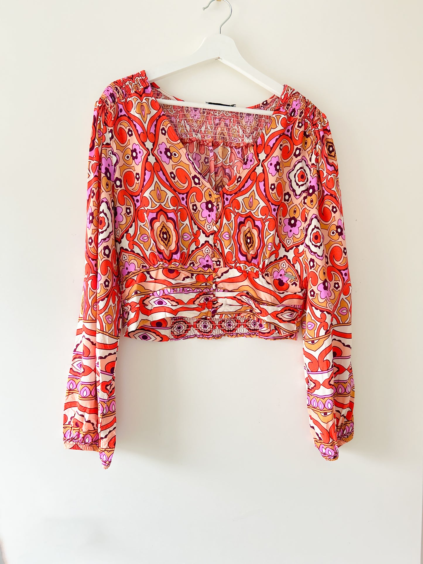 Crop top - Bella oranje