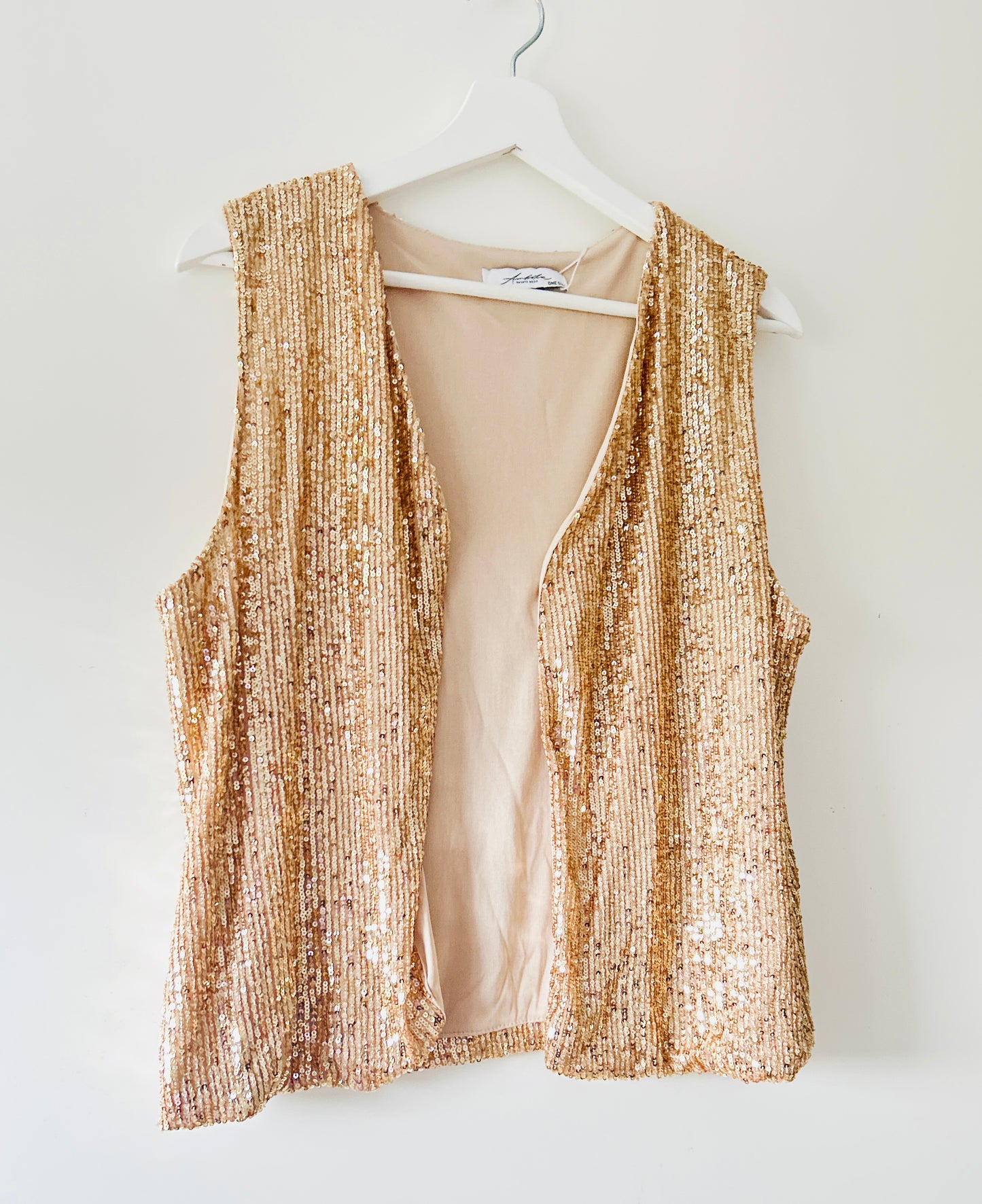 Gilet - Glam goud