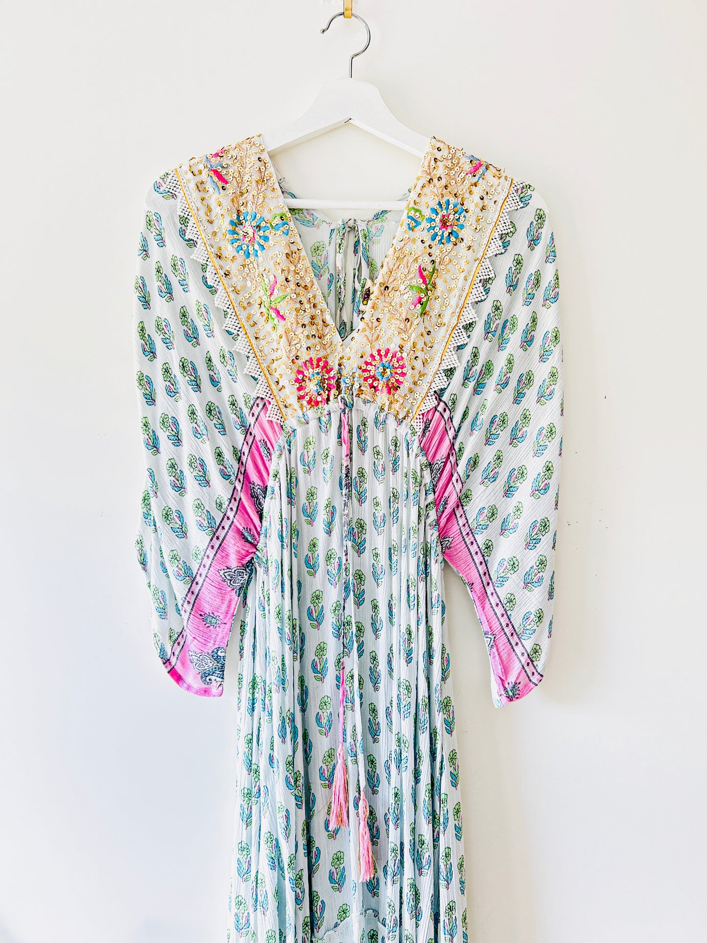 Jurk - Bohemian beach pink