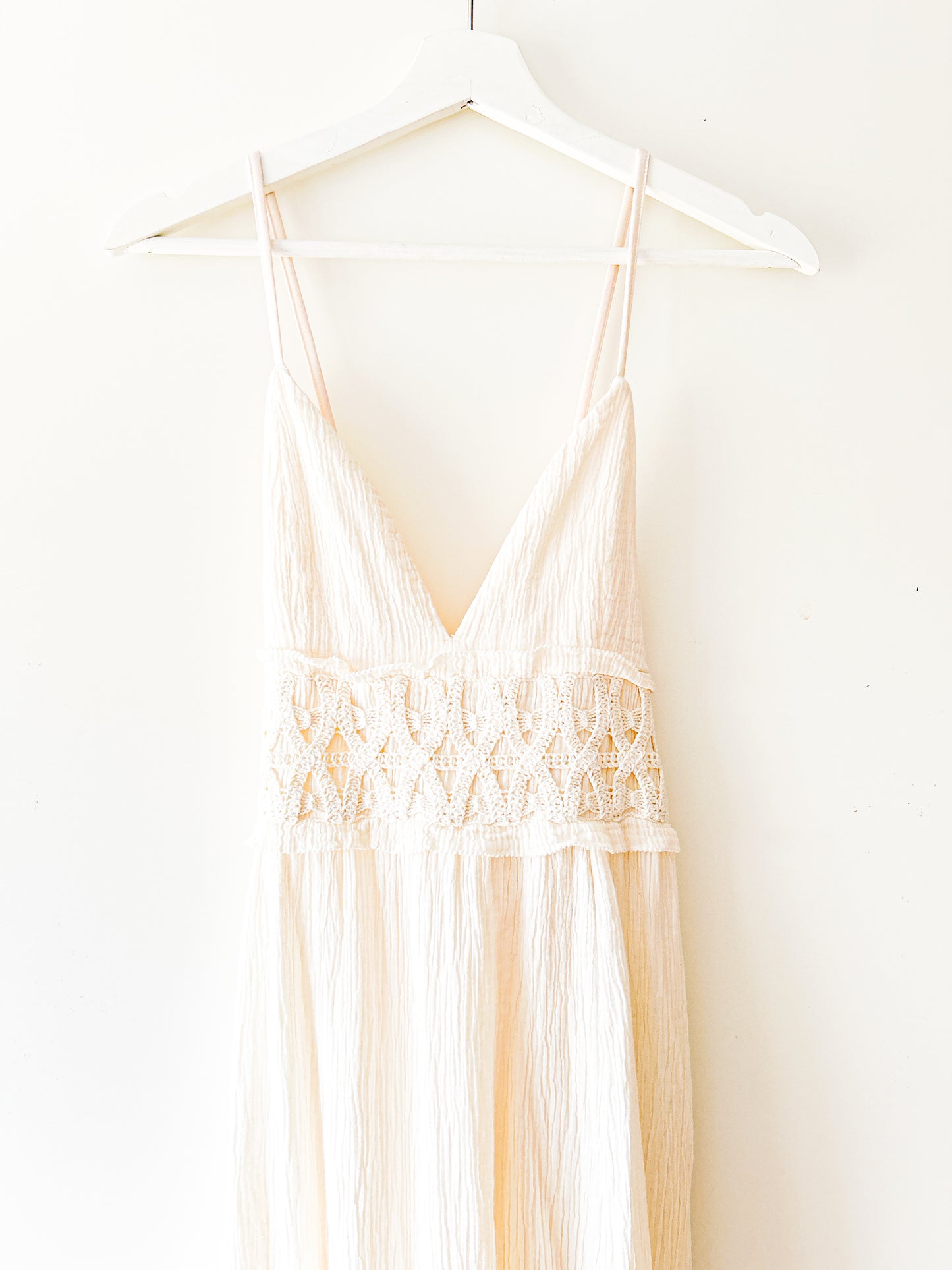 Asymmetrical long dress Zara