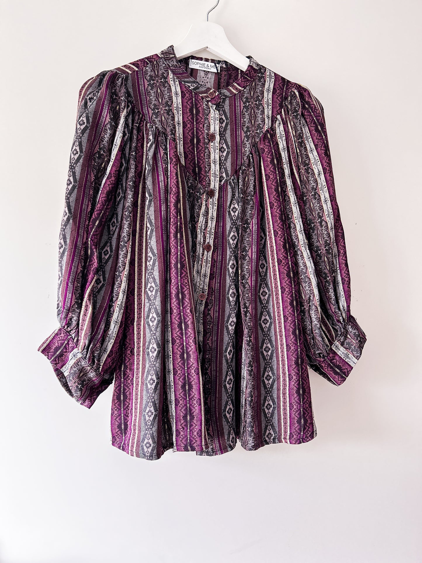 Blouse - Isa paars
