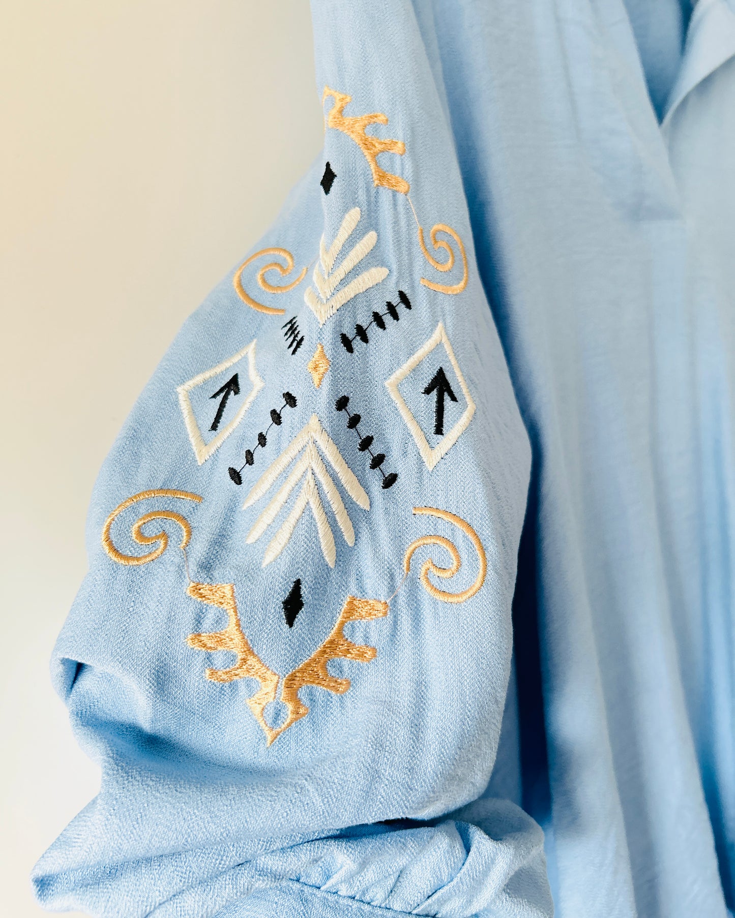 Blouse - Boho summer blauw