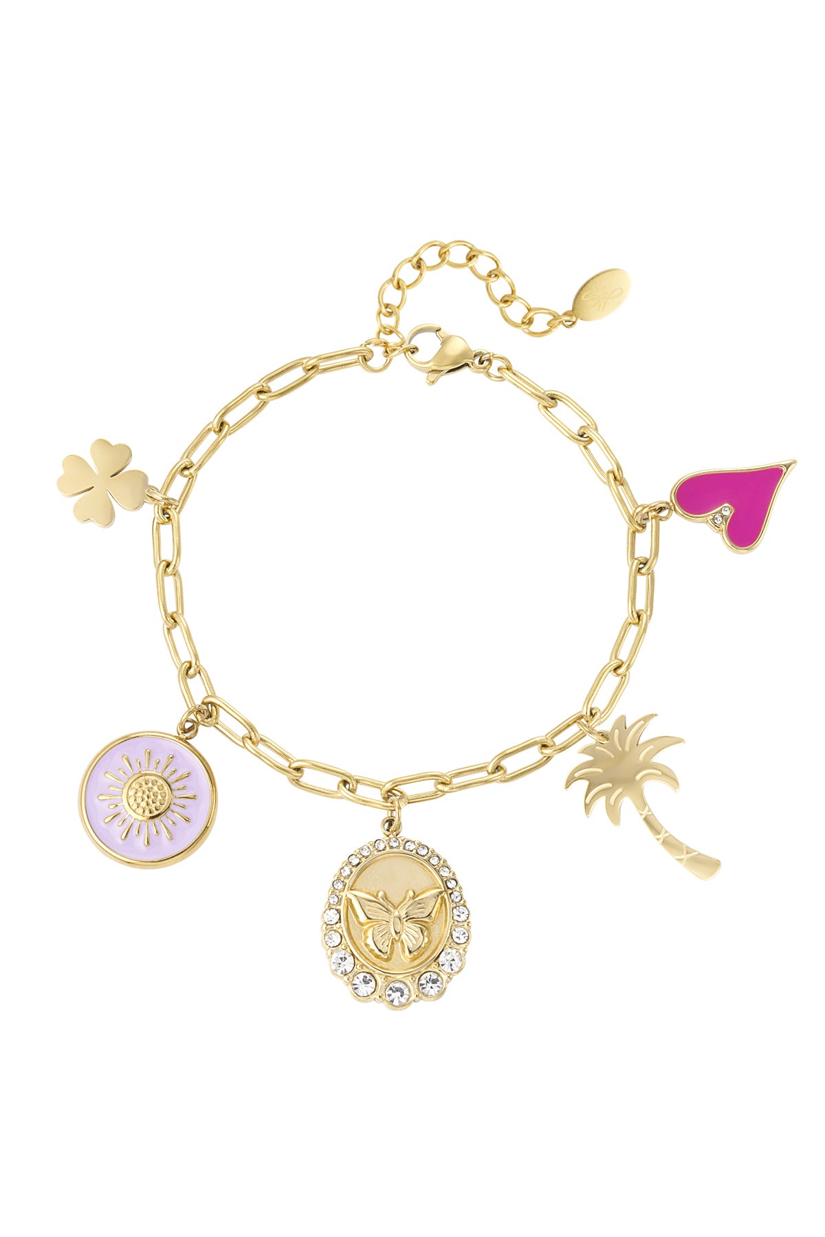 Stainless Steel Armband - Mabel Flora