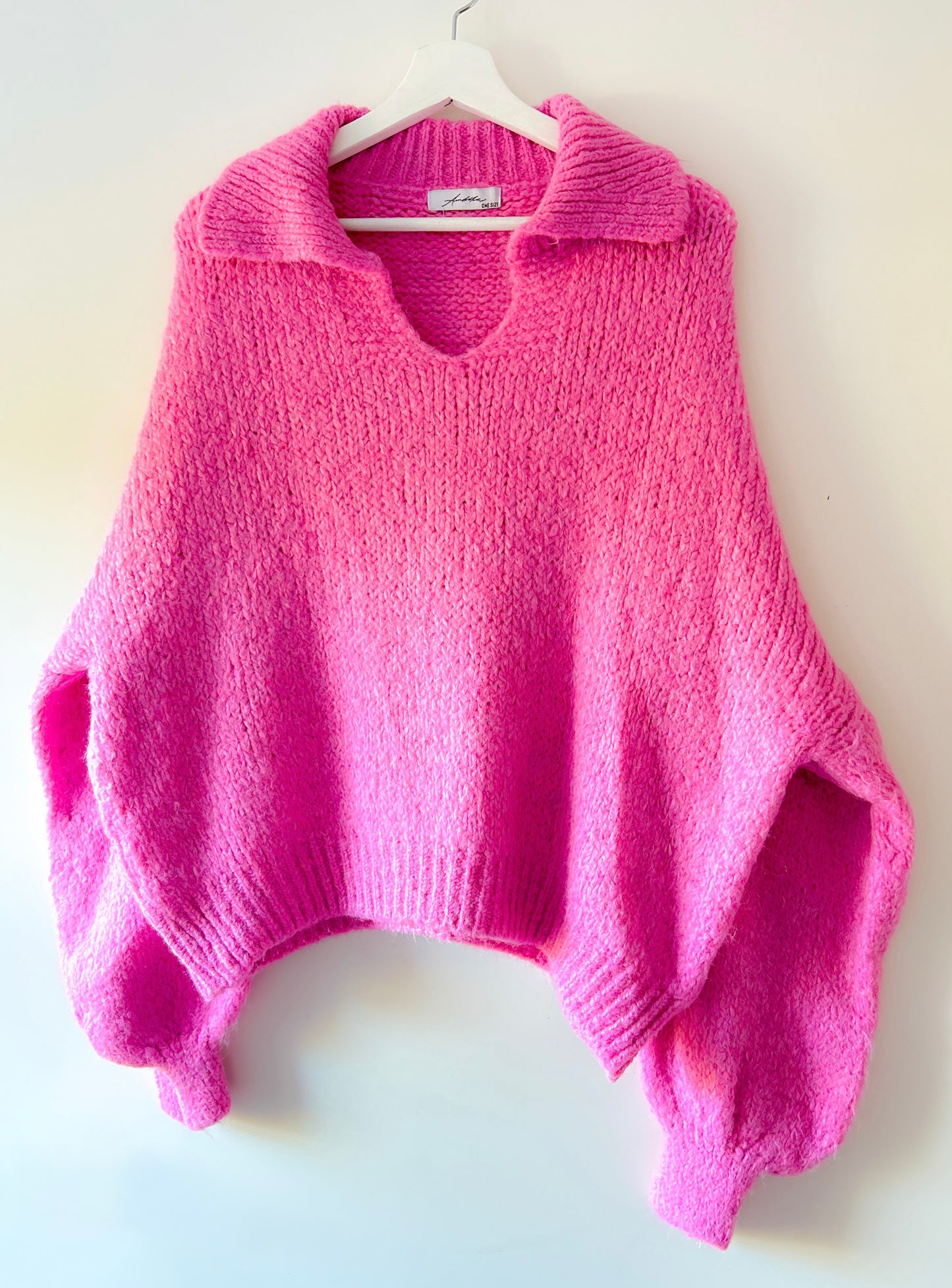 V-hals Trui - Mayla Roze