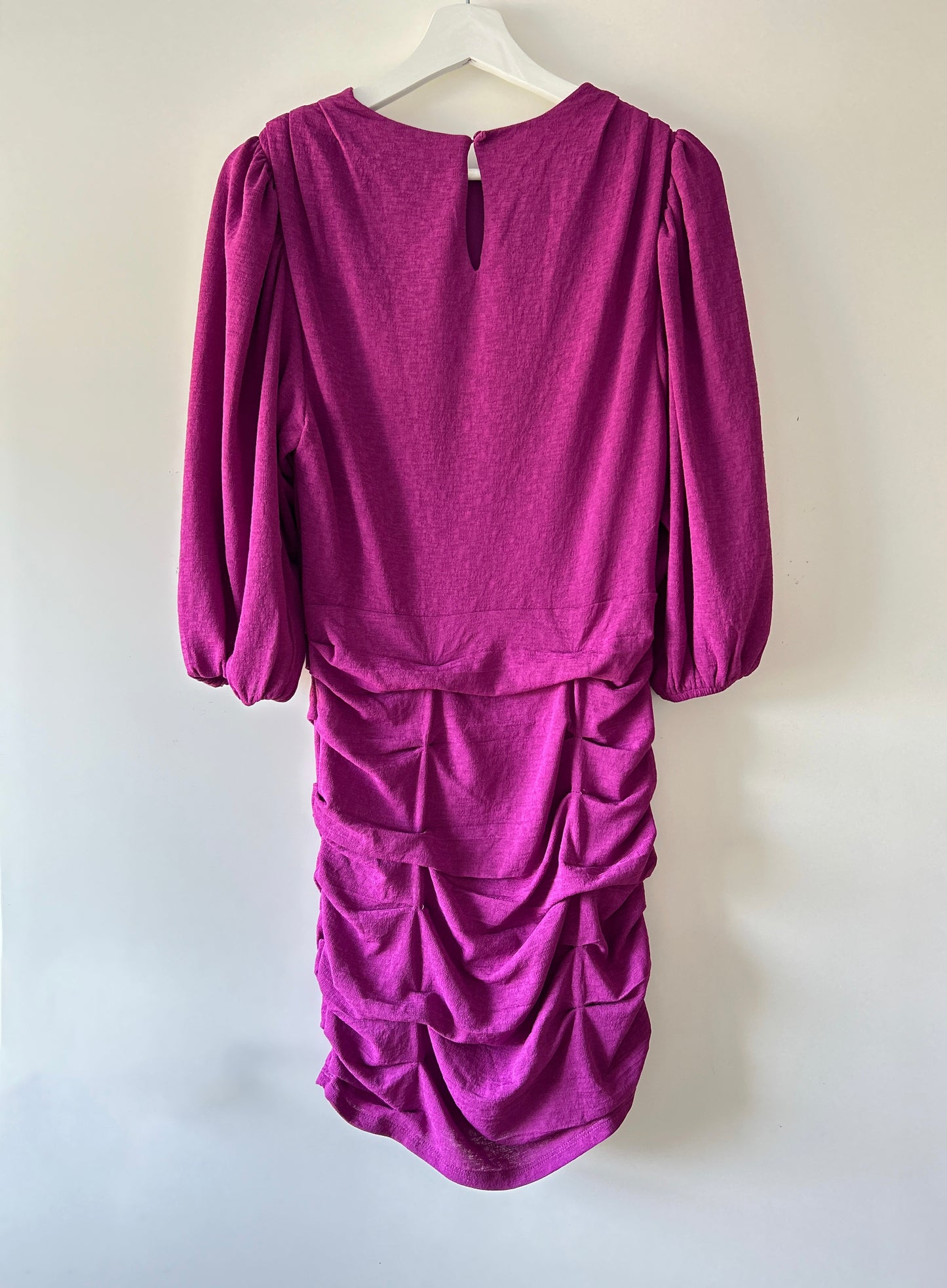 Purple pleated dress My Jewelery
