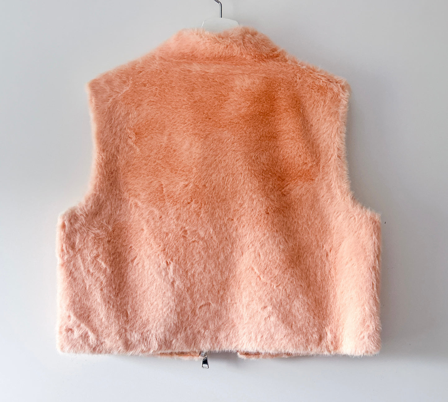 Bodywarmer - Fluffy May pasteloranje