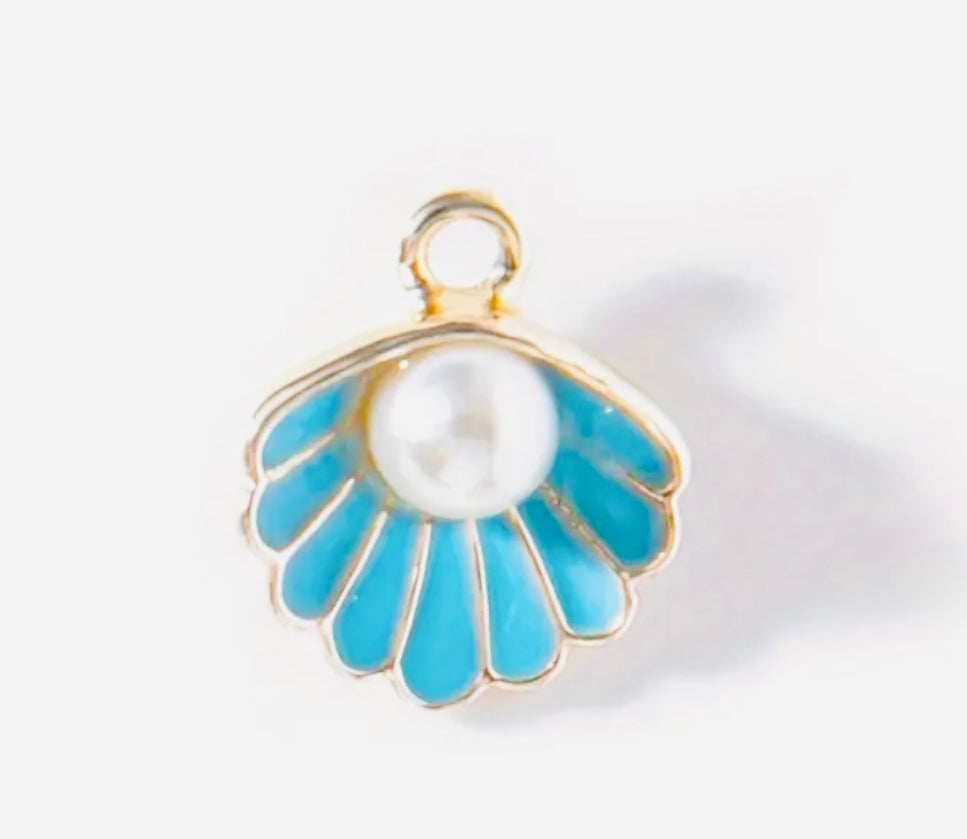 Schelp - blauw