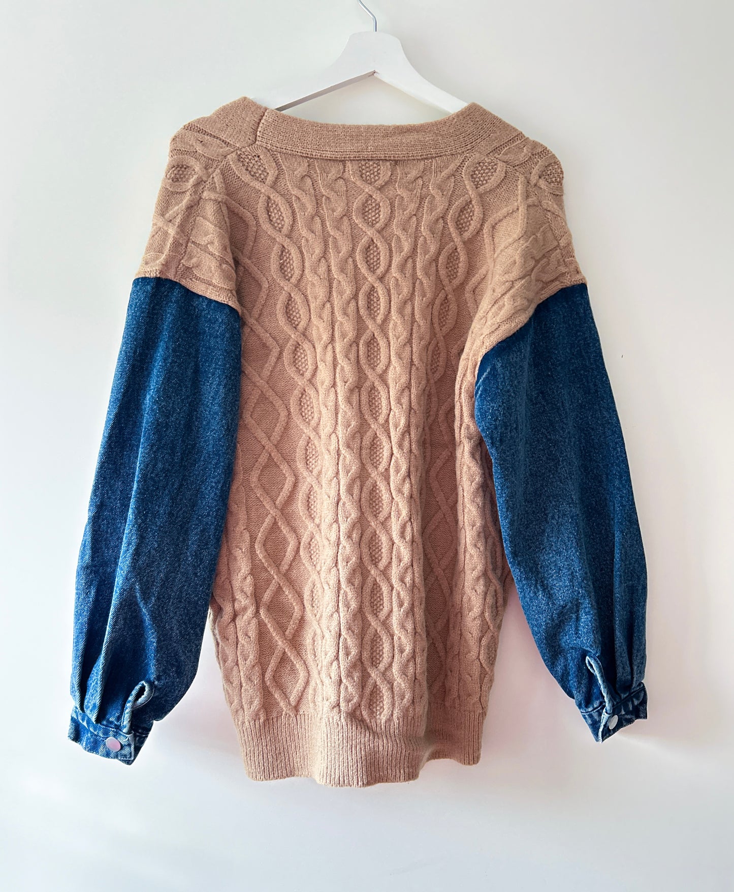 Knitted vest - Jackie beige