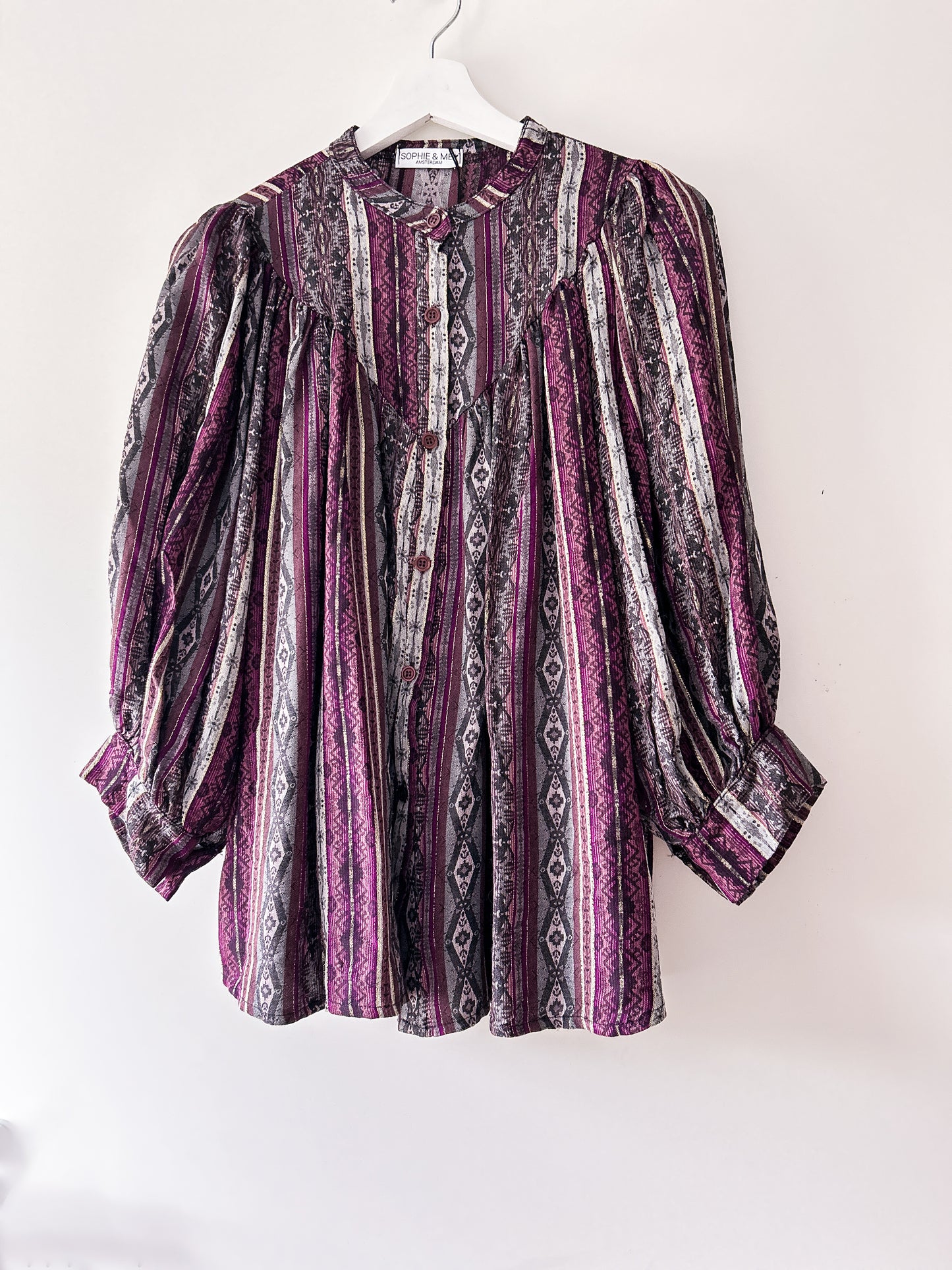 Blouse - Isa paars