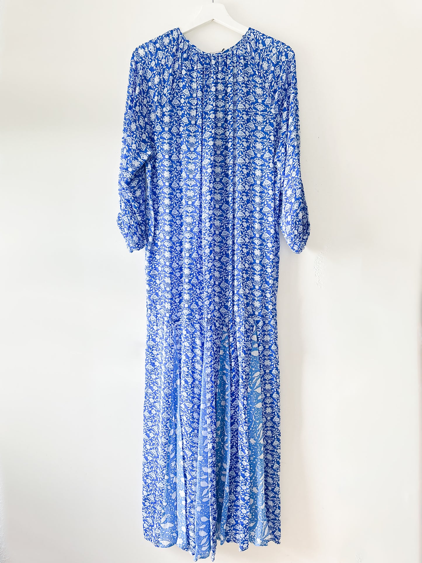 Asymmetrical long dress Zara