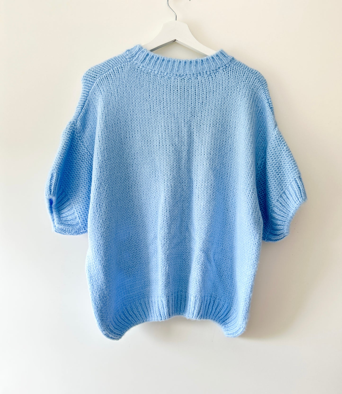Trui - Flower blue
