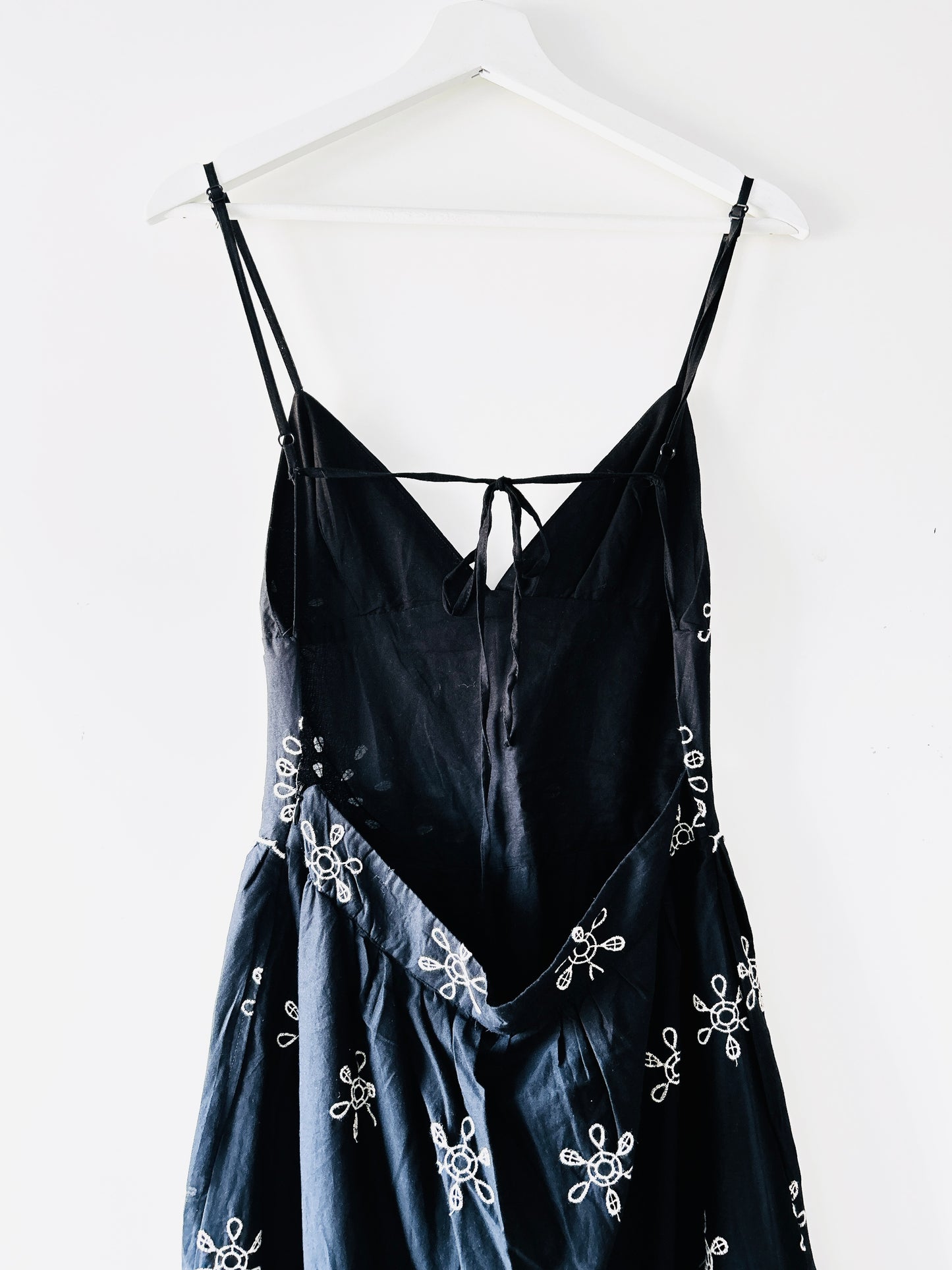 Zara embroidered dress