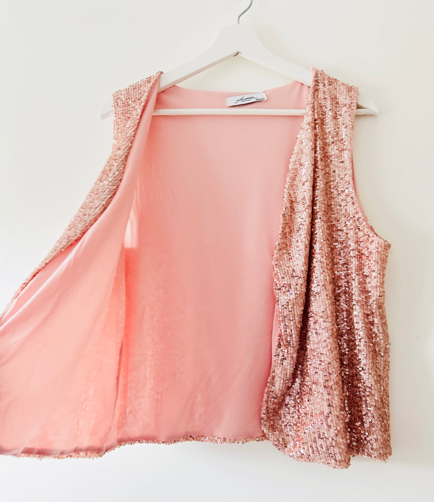 Gilet - Glam lichtroze
