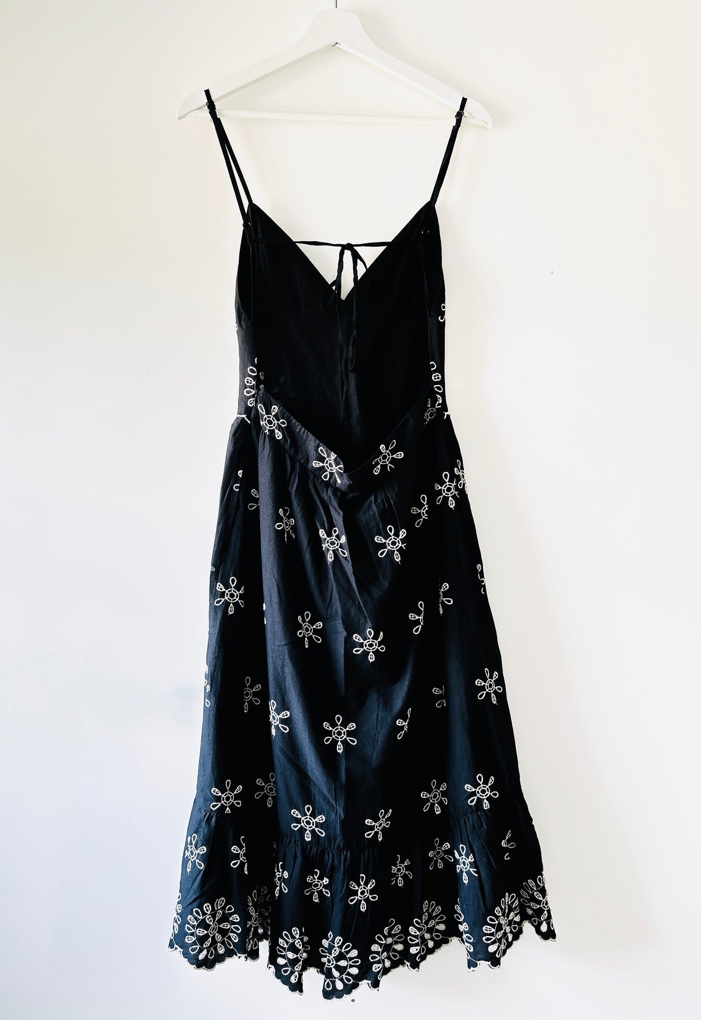 Zara embroidered dress