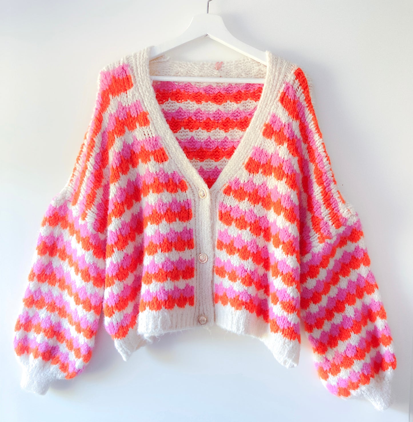 Vest - Lovely roze/oranje
