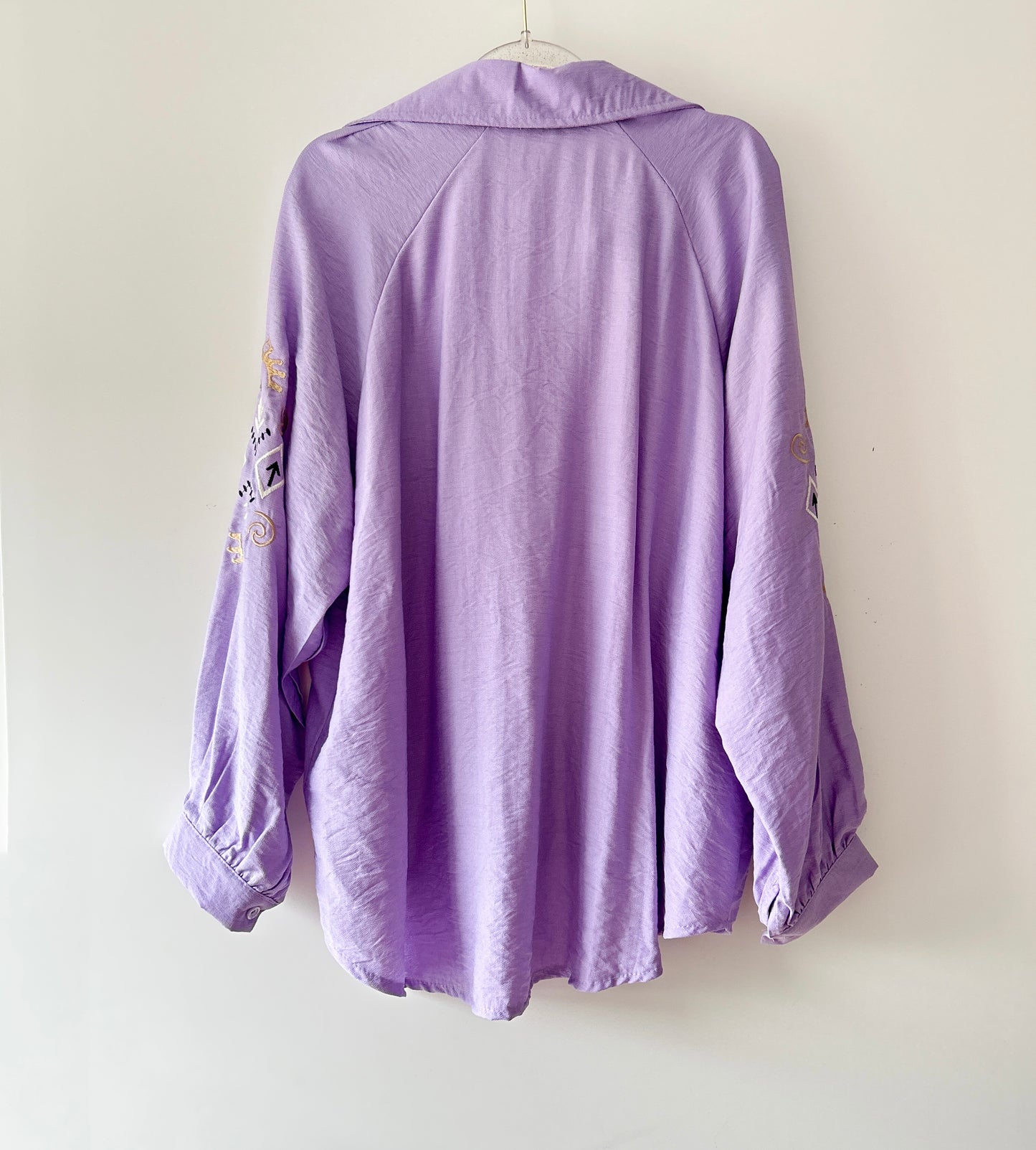 Blouse - boho summer lila