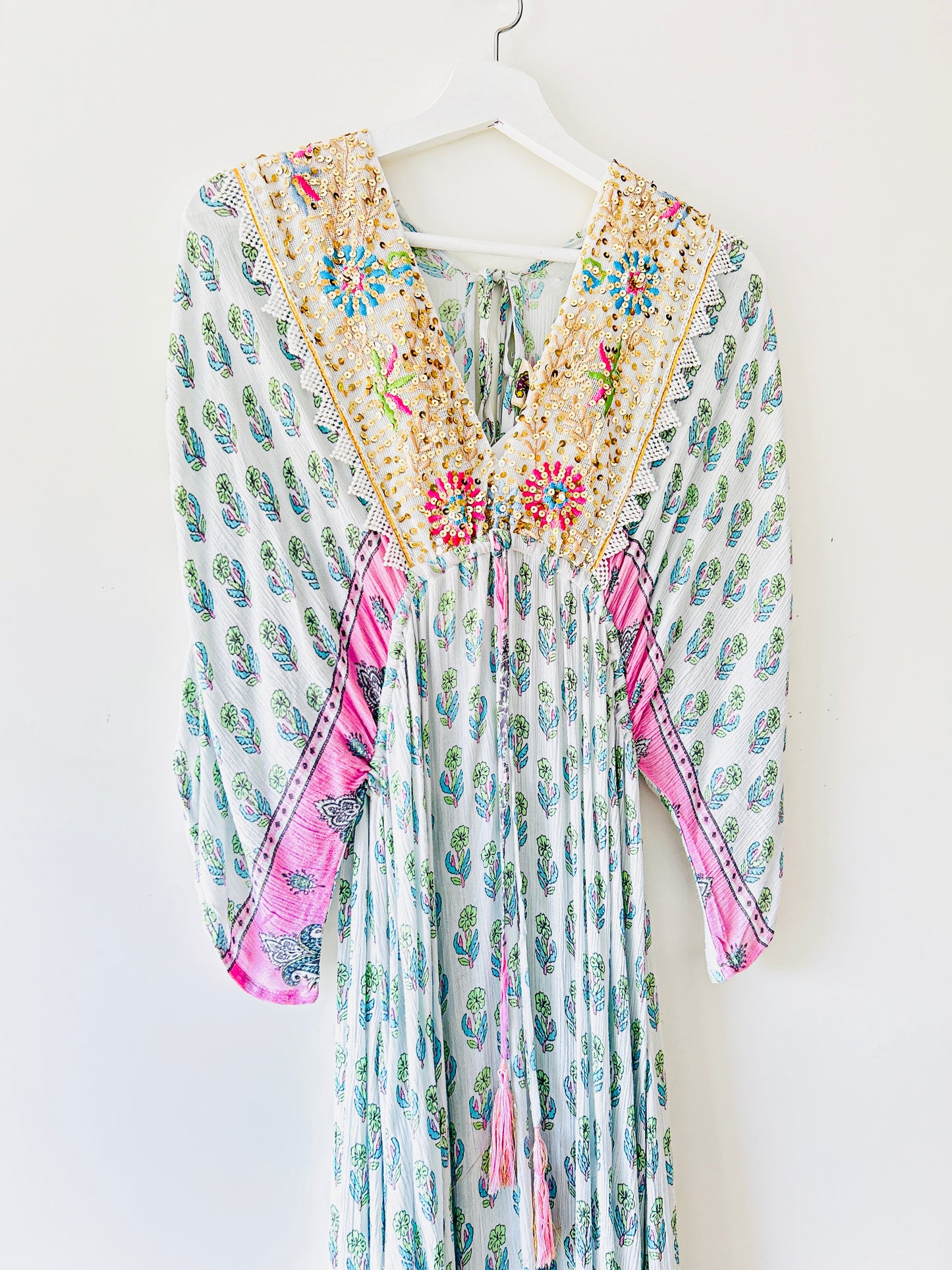 Jurk - Bohemian beach pink