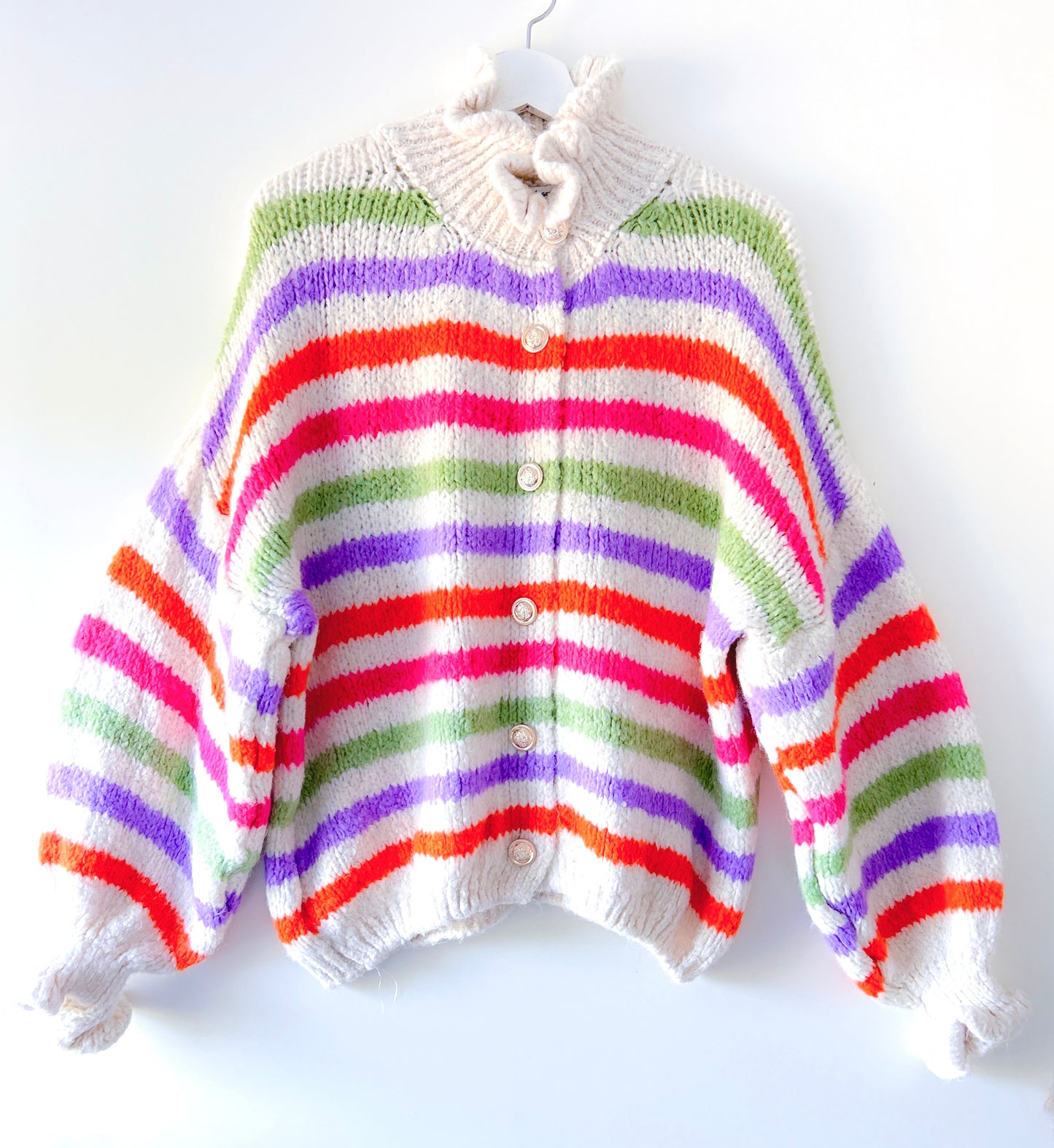 Vest - Ruffle chique rainbow