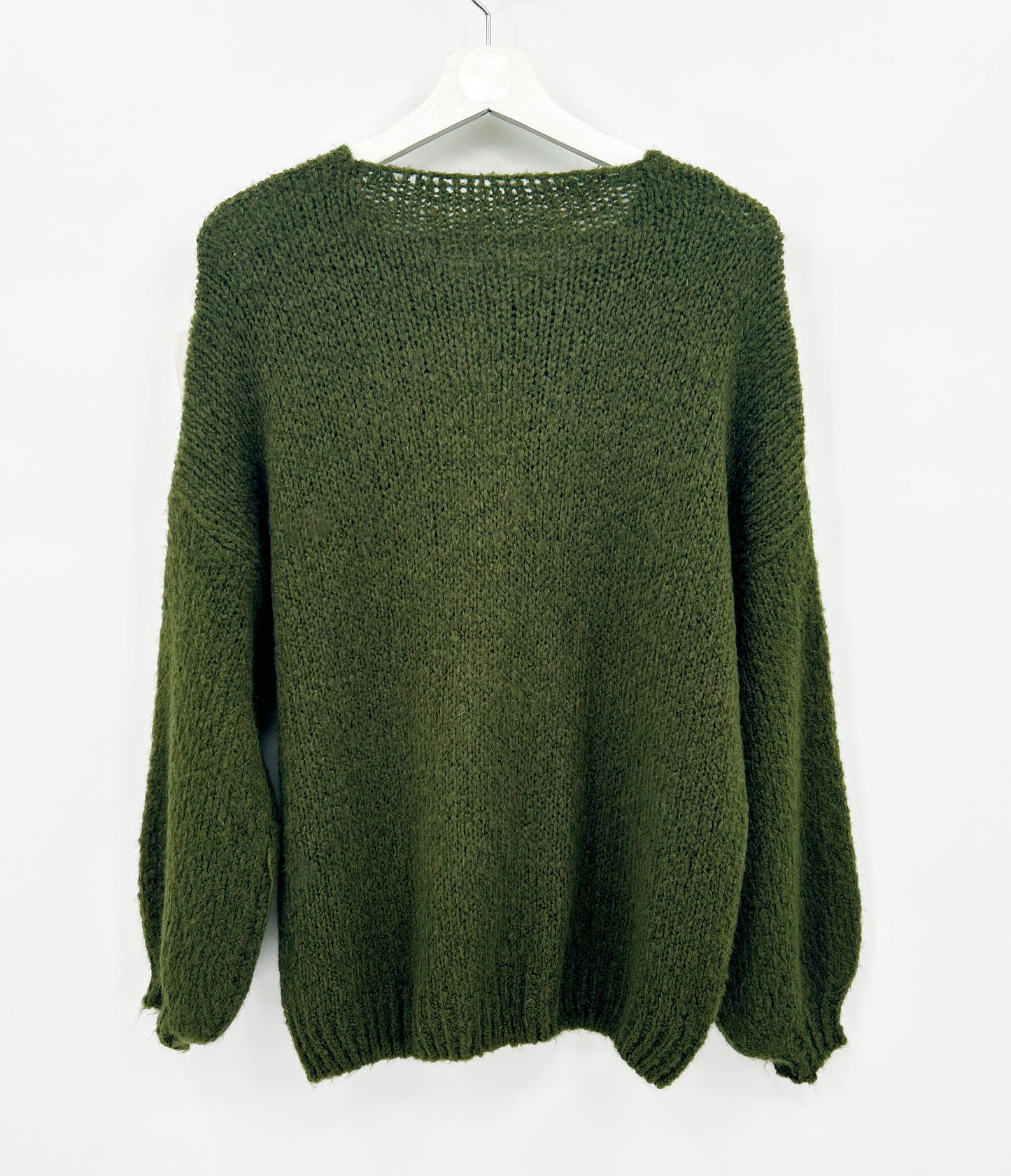 Knitted Vest - Elsa khaki