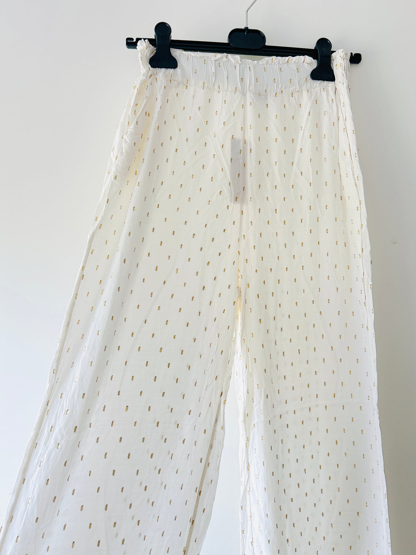 Broek - Offwhite goldy