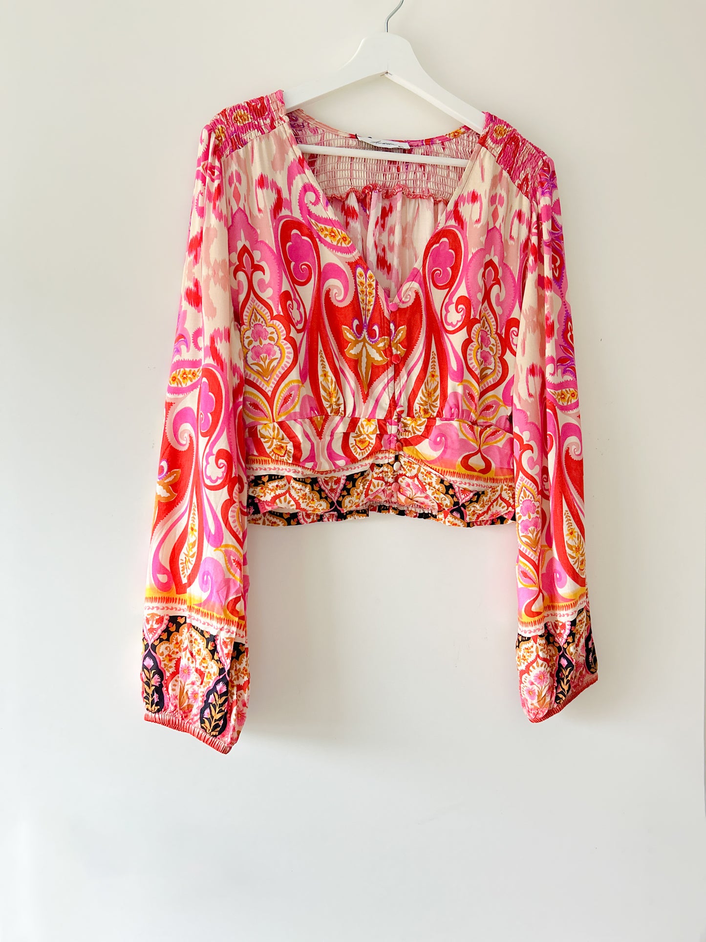 Crop top - Bella roze