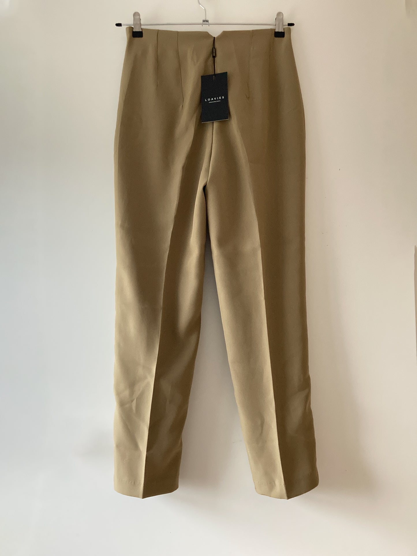 Mosterdgroene pantalon Loavies
