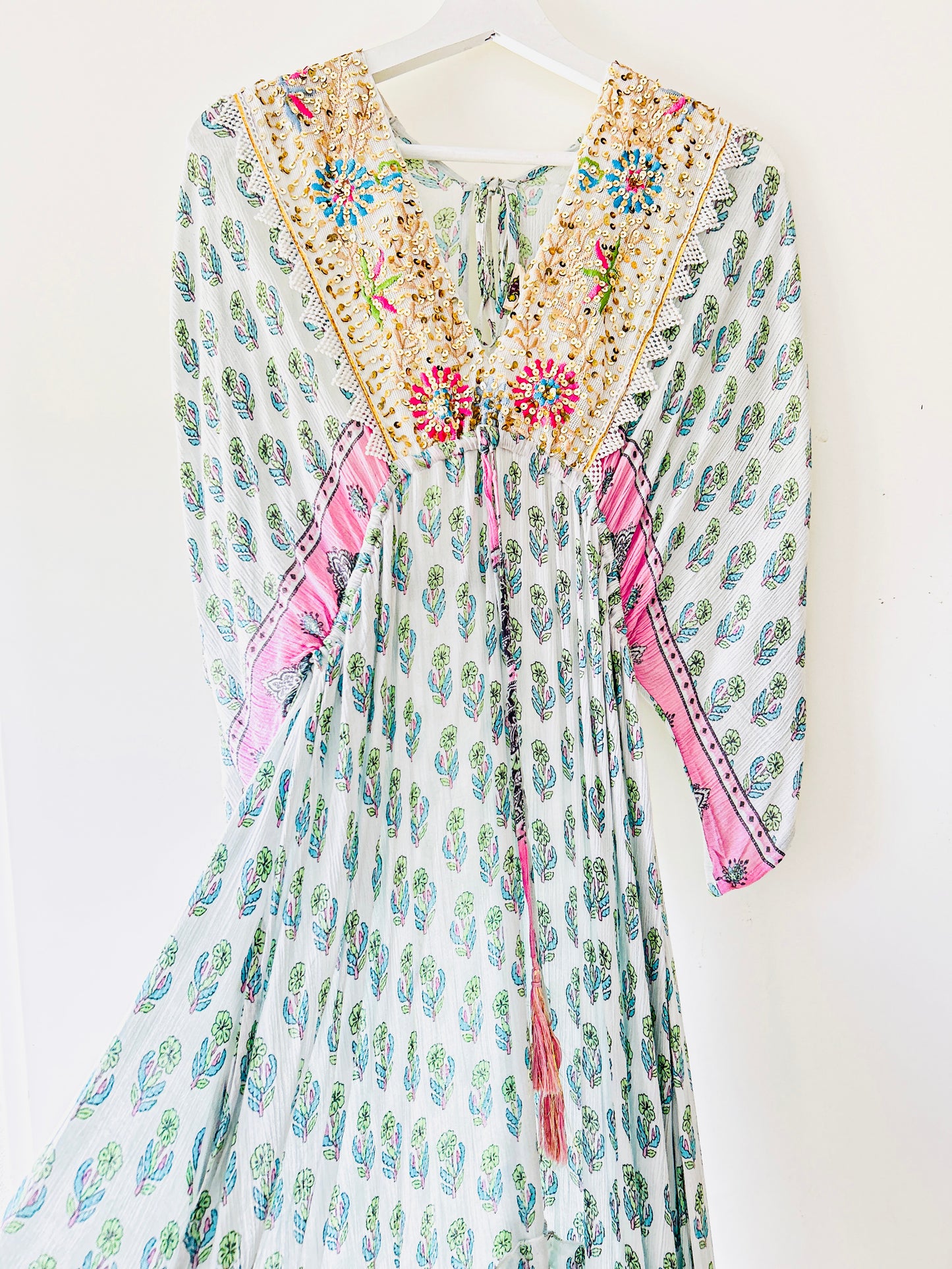Jurk - Bohemian beach pink