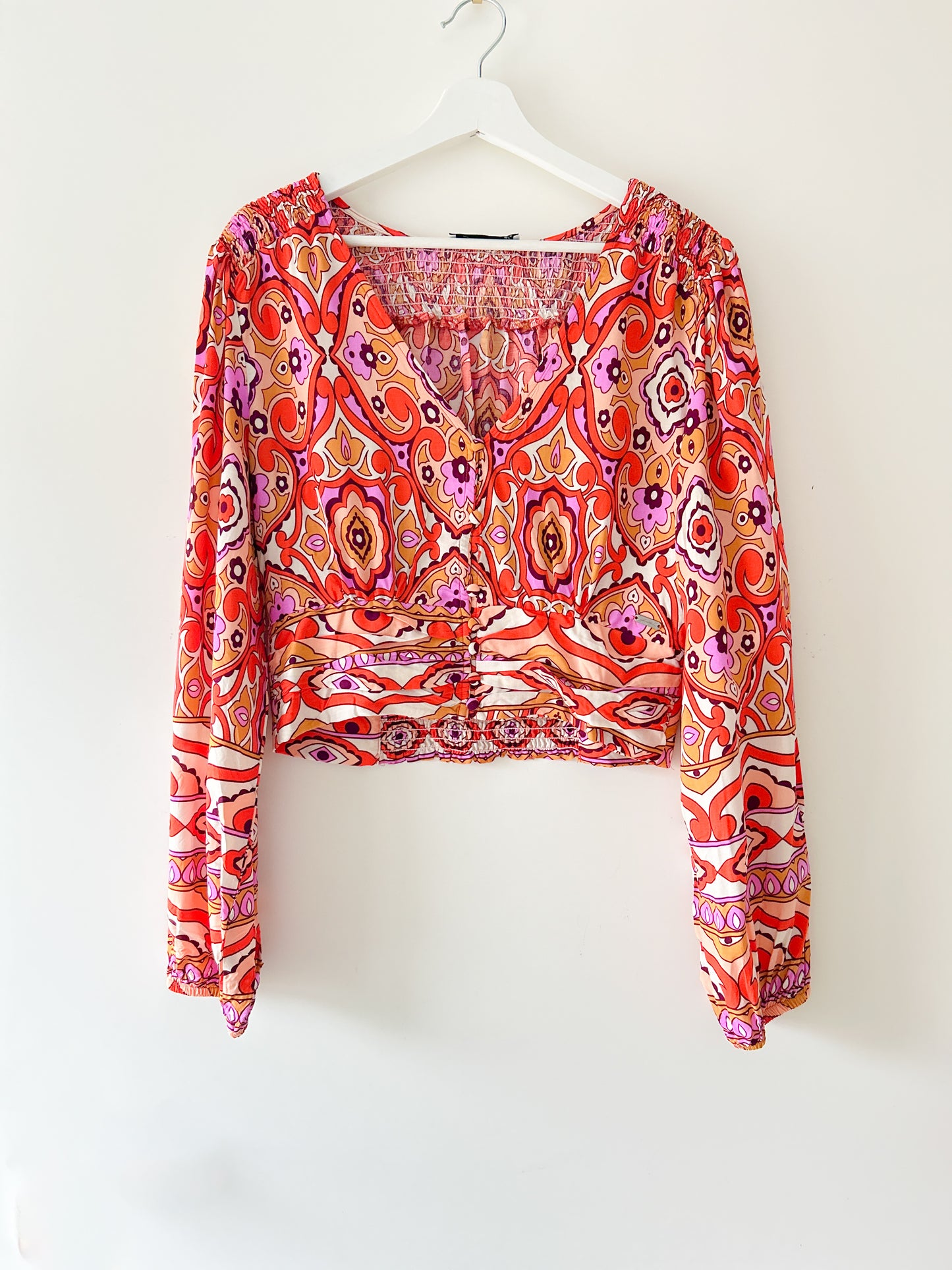 Crop top - Bella oranje