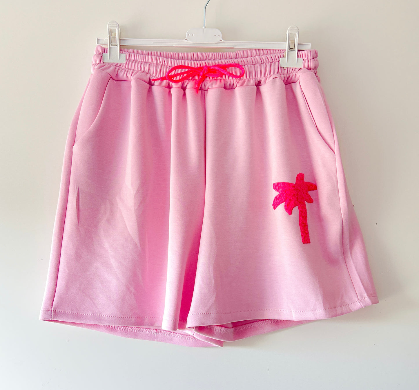 Tweedelig set - palmtree pink