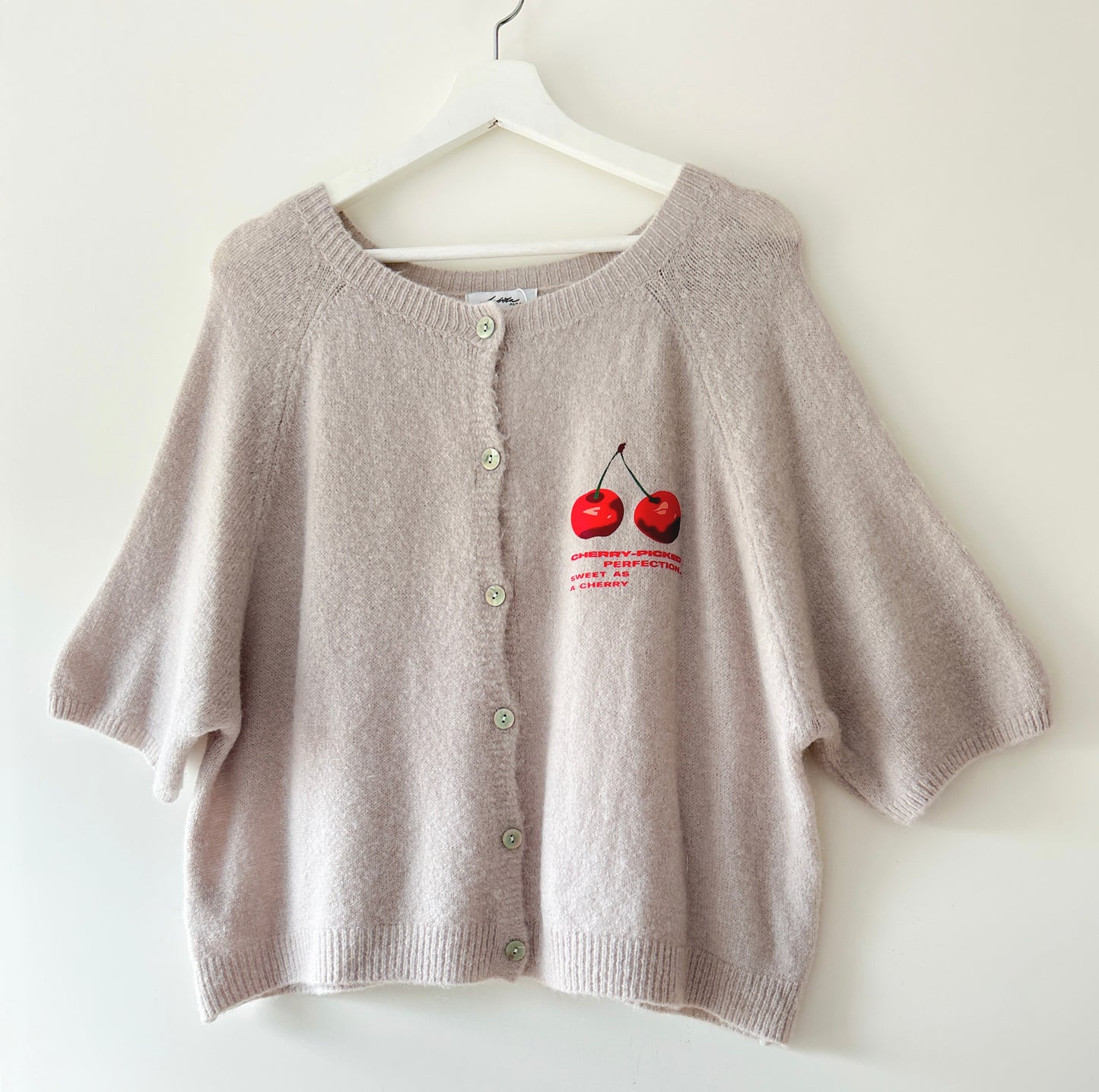 Vest - Cherry beige