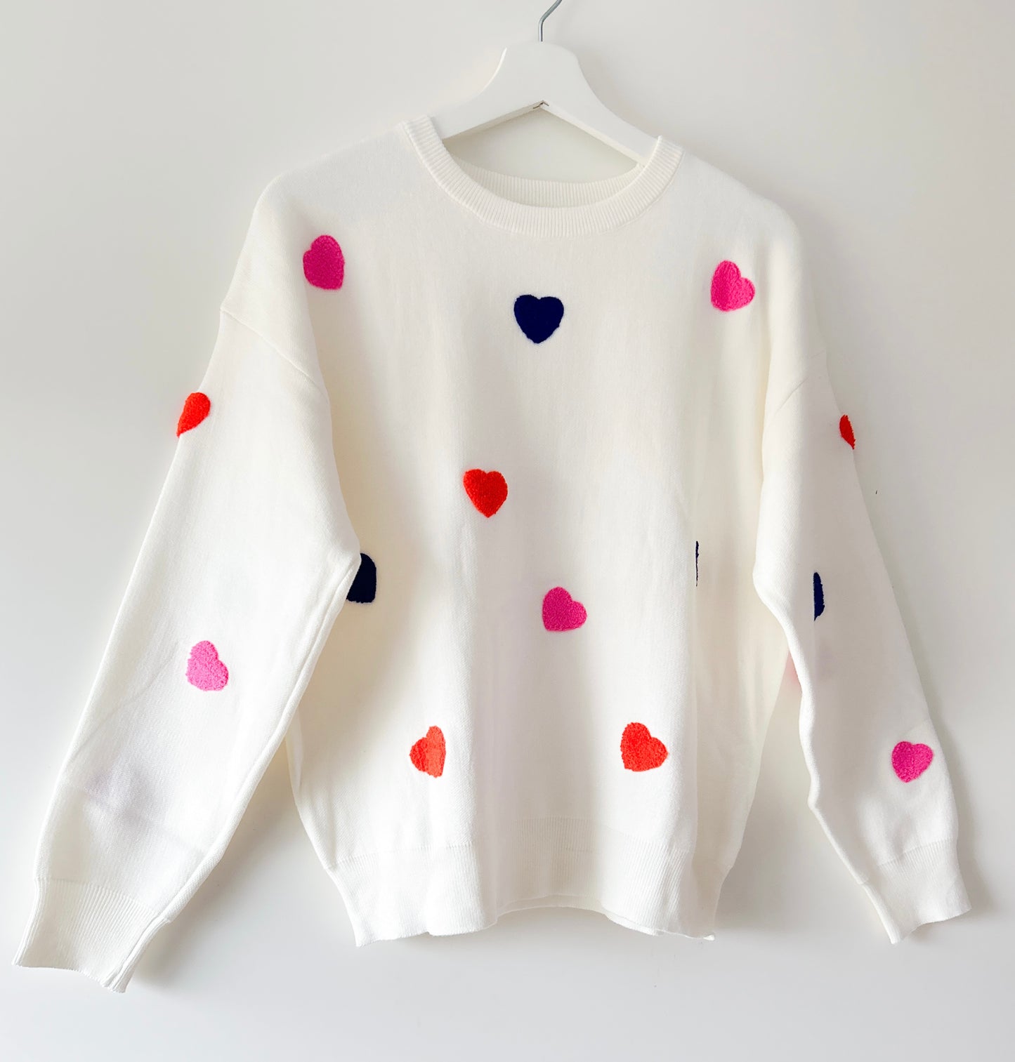 Pull tricoté - Léa blanc