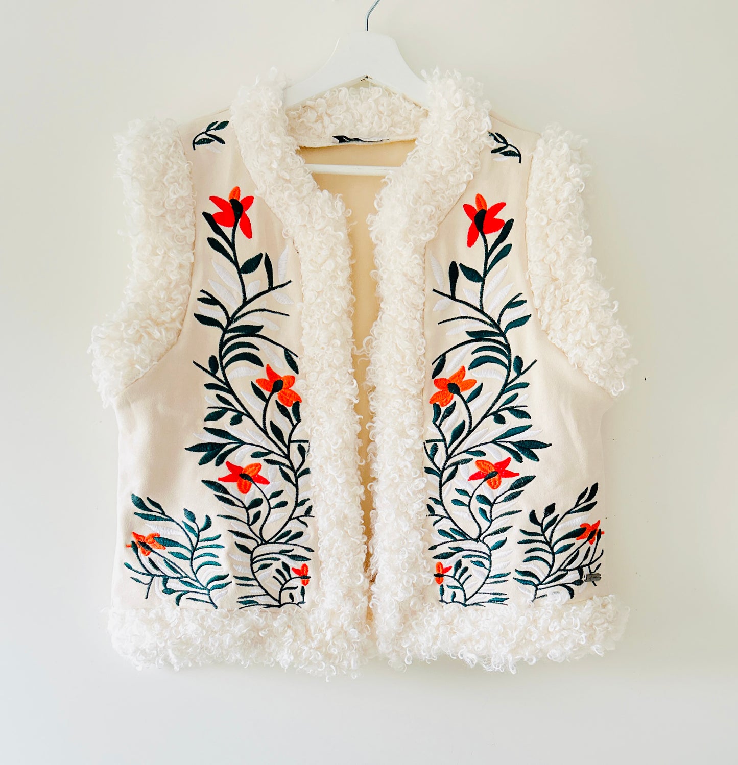 Gilet - March creme/wit