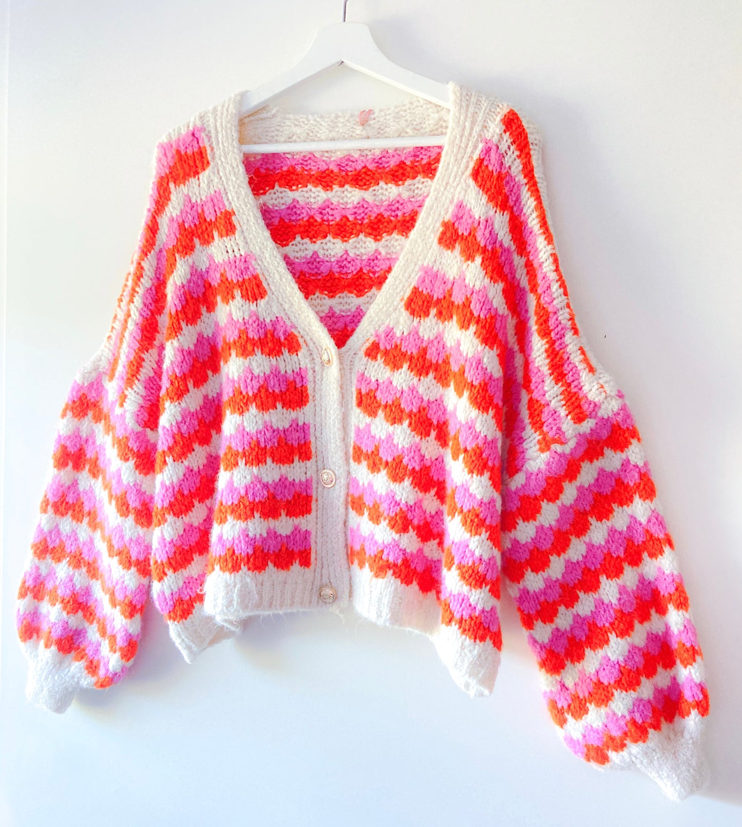 Vest - Lovely roze/oranje