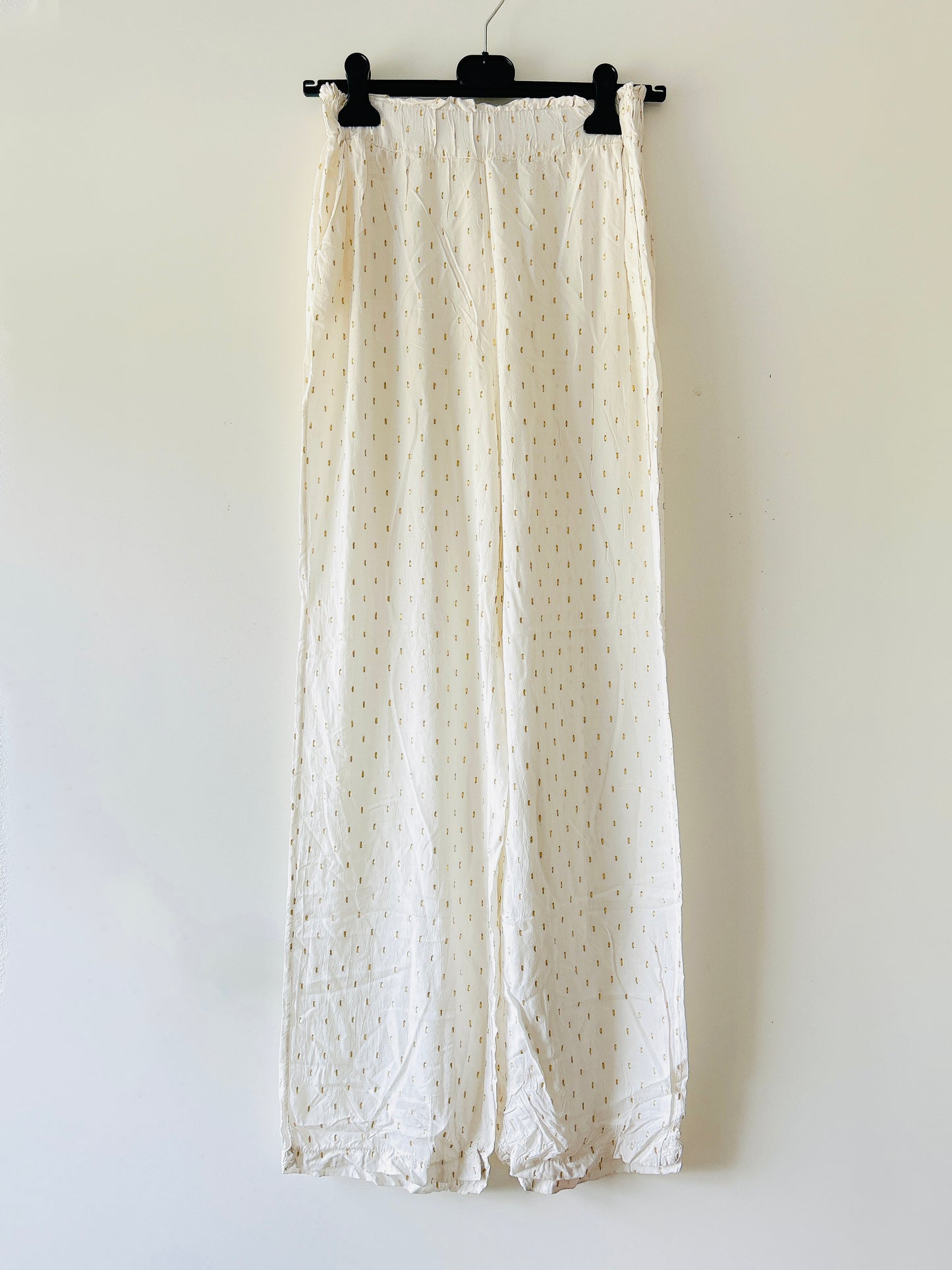 Broek - Offwhite goldy