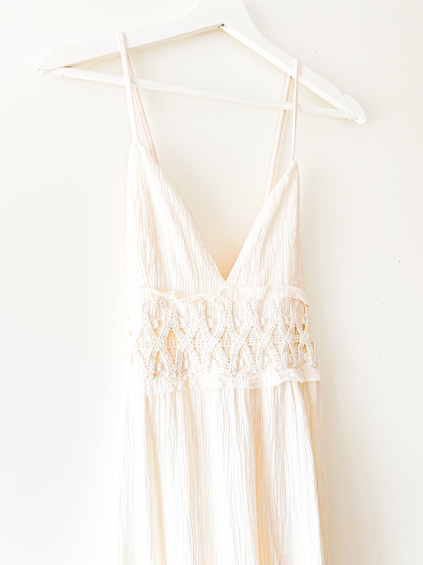 Asymmetrical long dress Zara