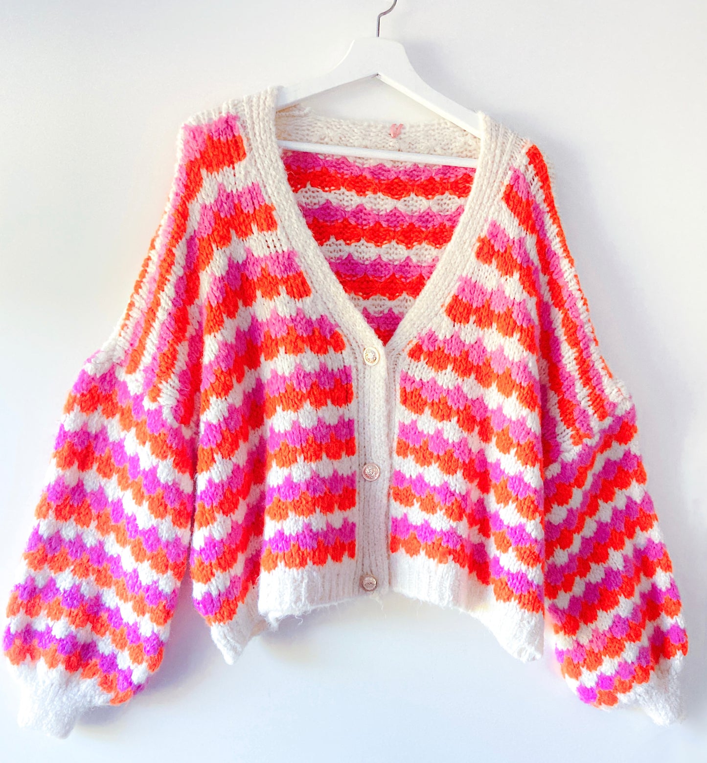 Vest - Lovely roze/oranje