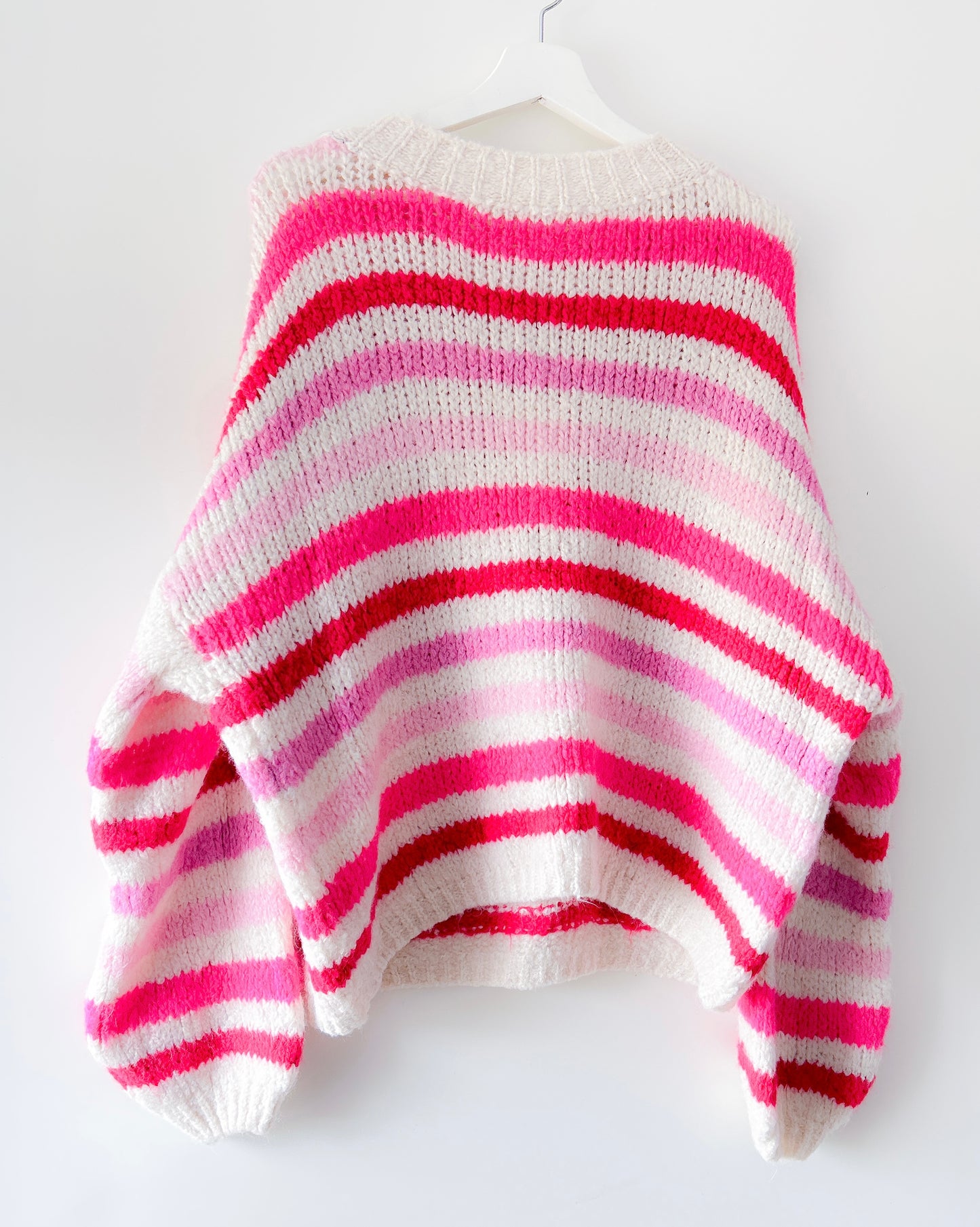 Trui - Loreen roze strepen