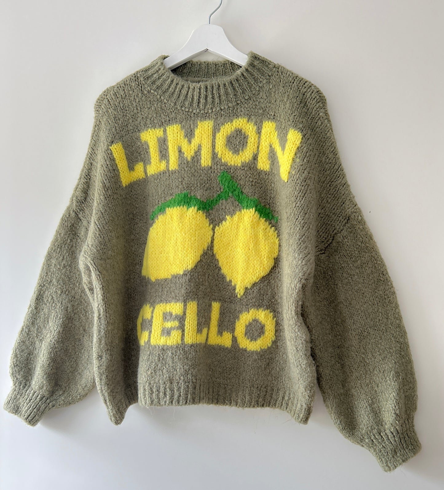 Trui - Limoncello Groen