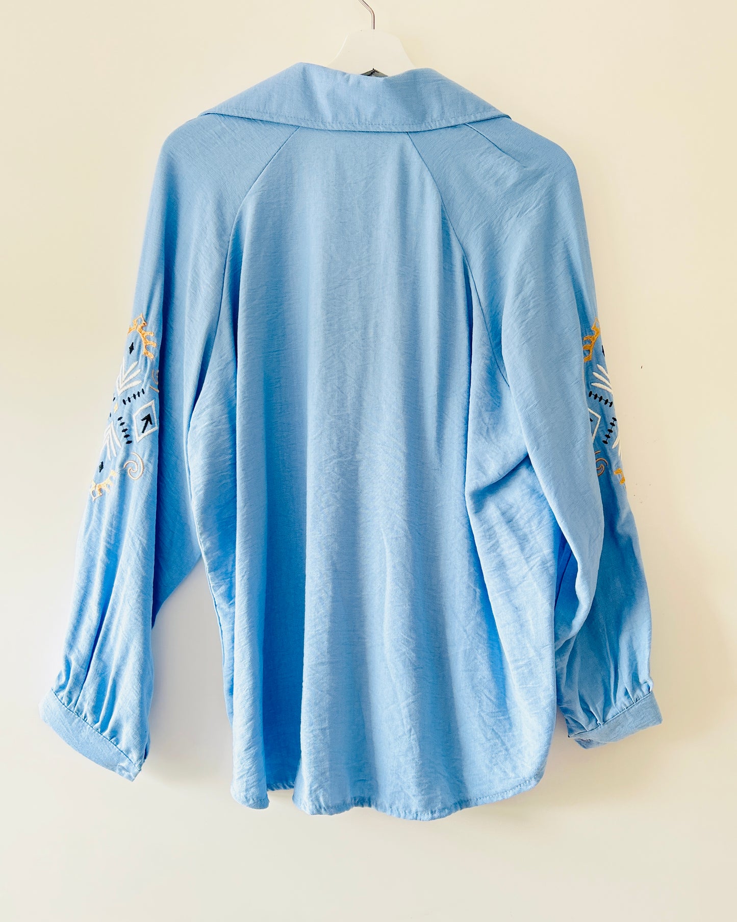 Blouse - Boho summer blauw
