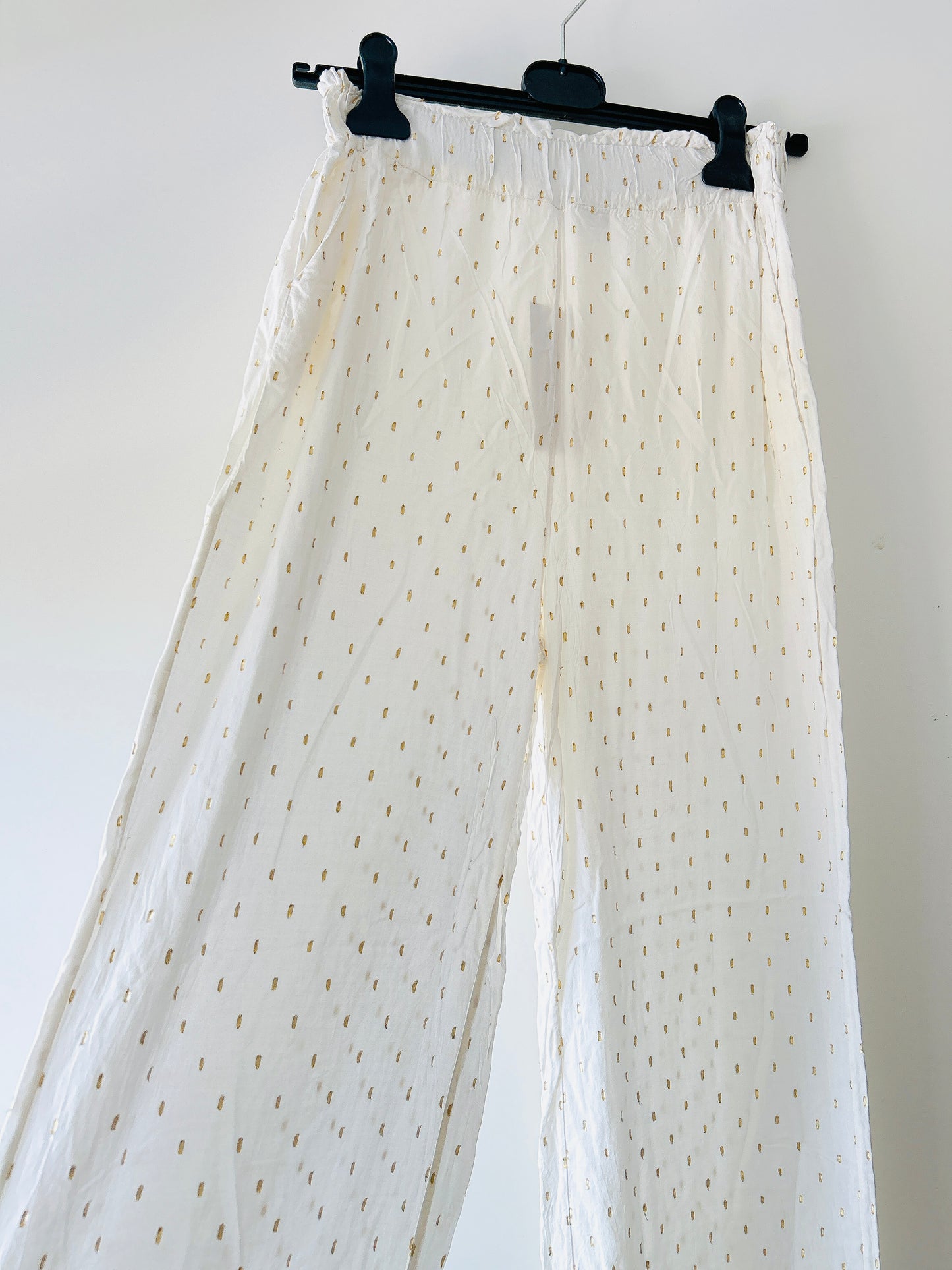 Broek - Offwhite goldy