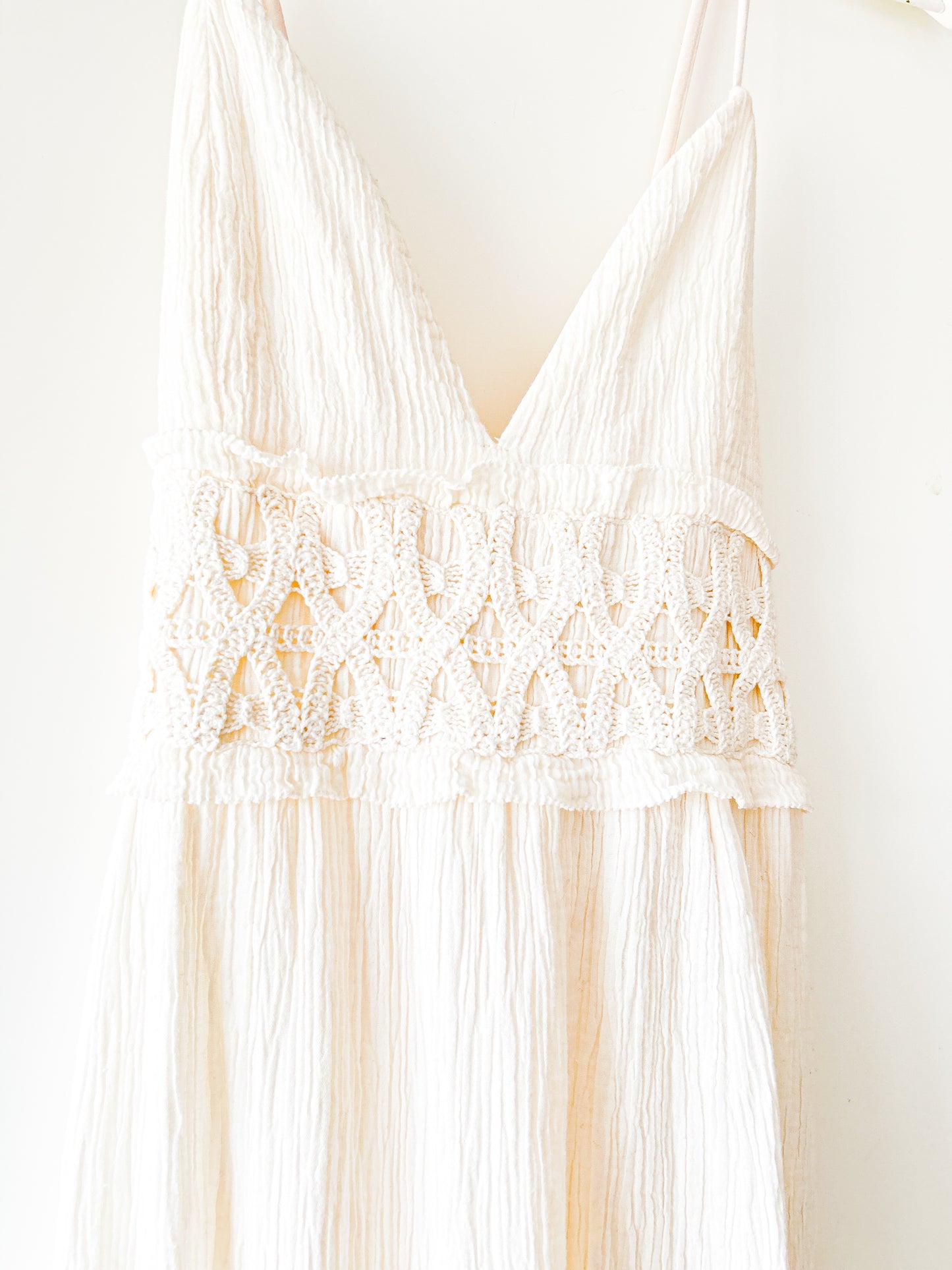 Asymmetrical long dress Zara