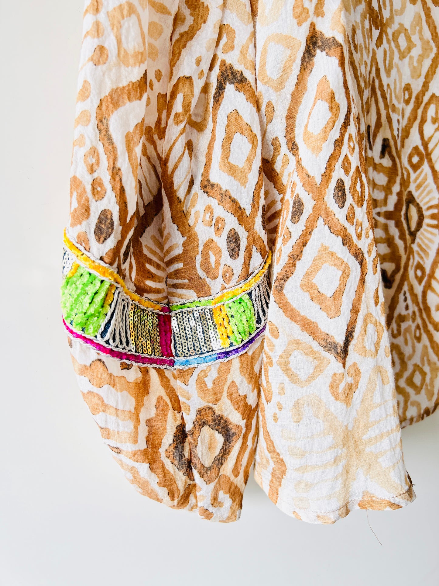Blouse - Boho ibiza brown